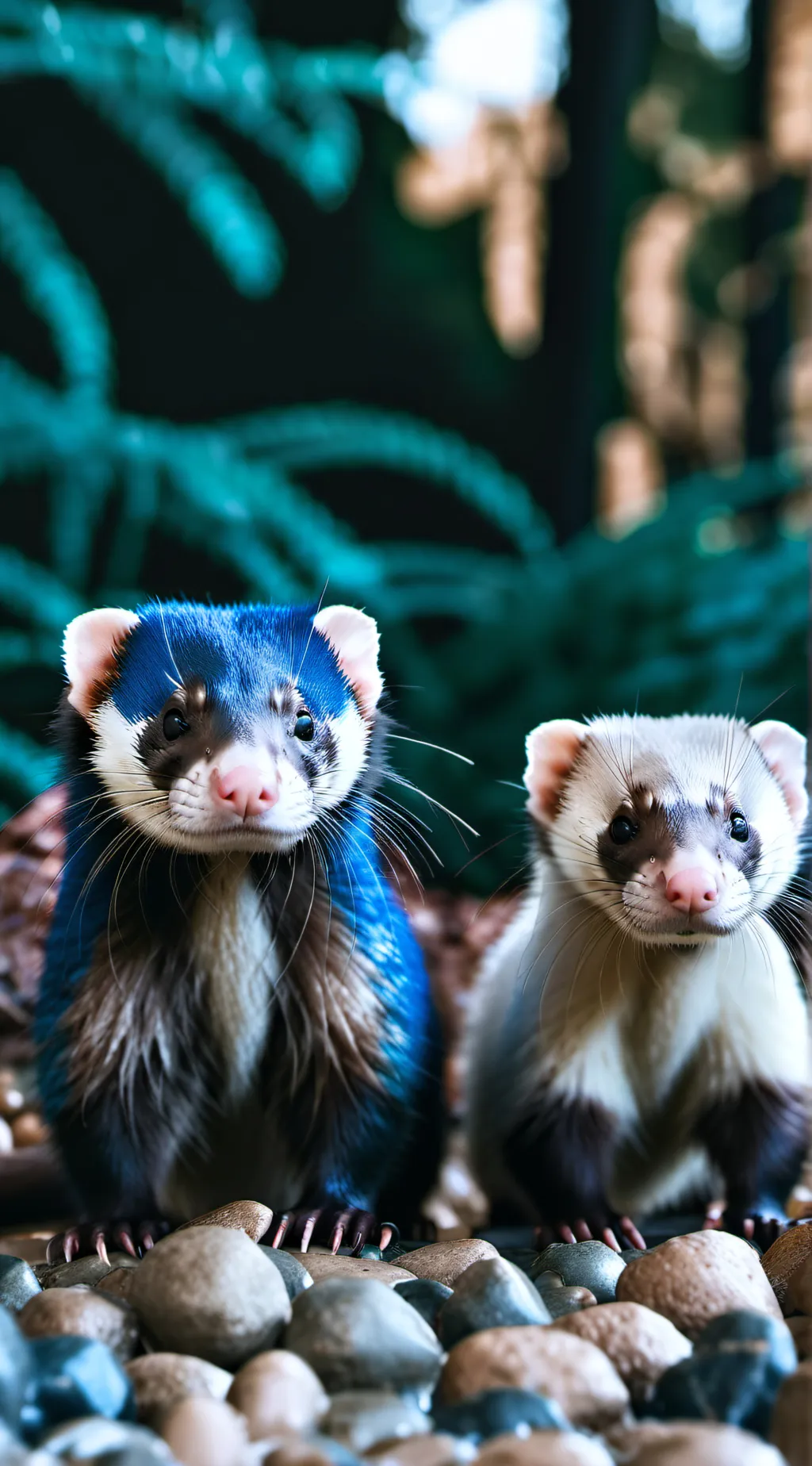 ai character: ferrets background