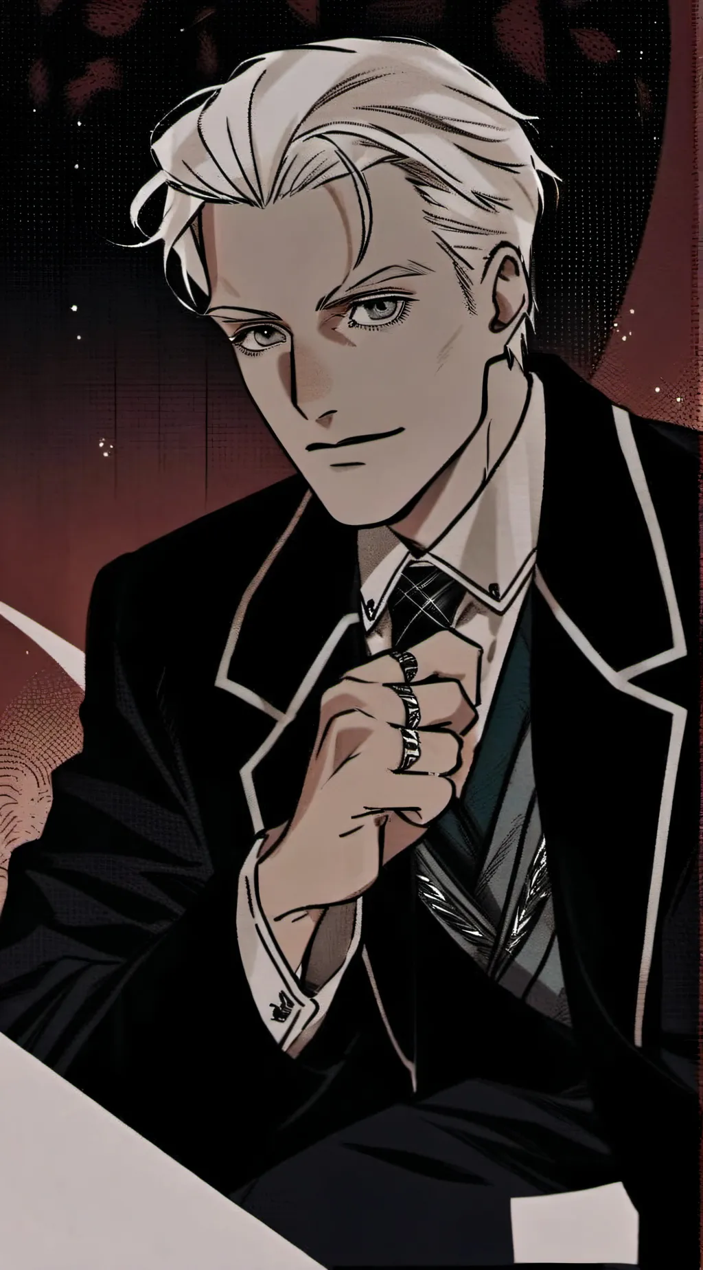 ai character: Draco malfoy background