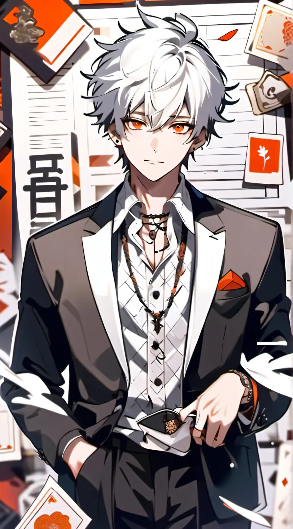 ai character: Oreo background