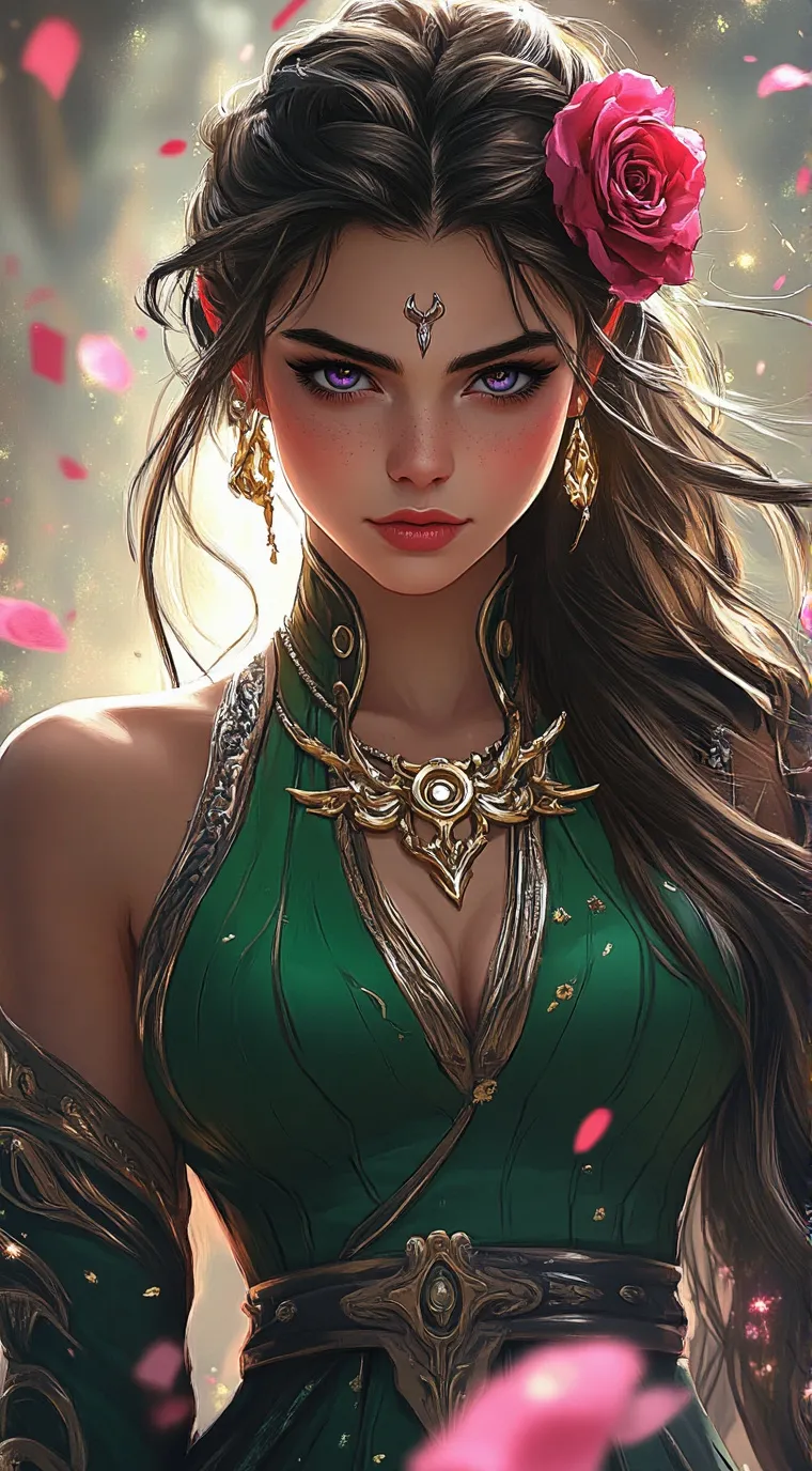 ai character: cristle background