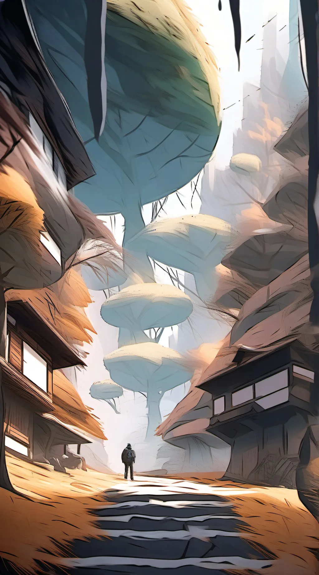 ai character: Life background