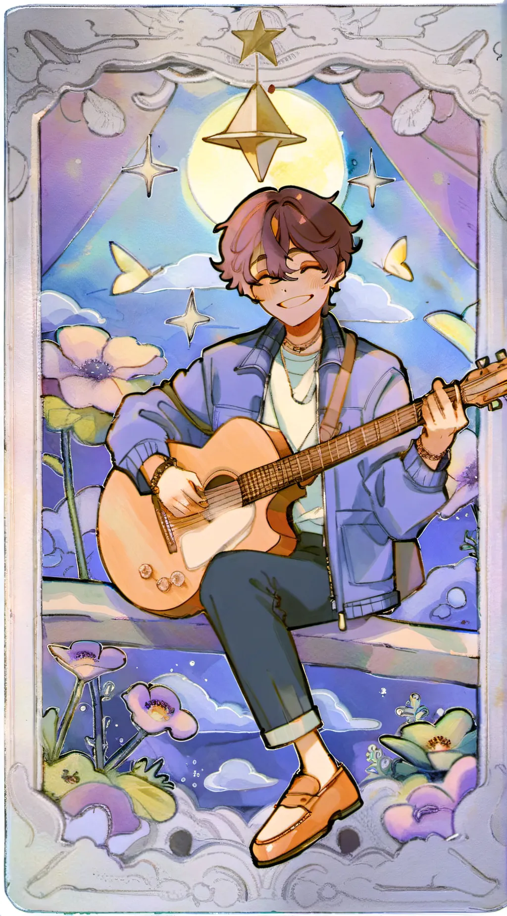 ai character: Sleepy boys inc background