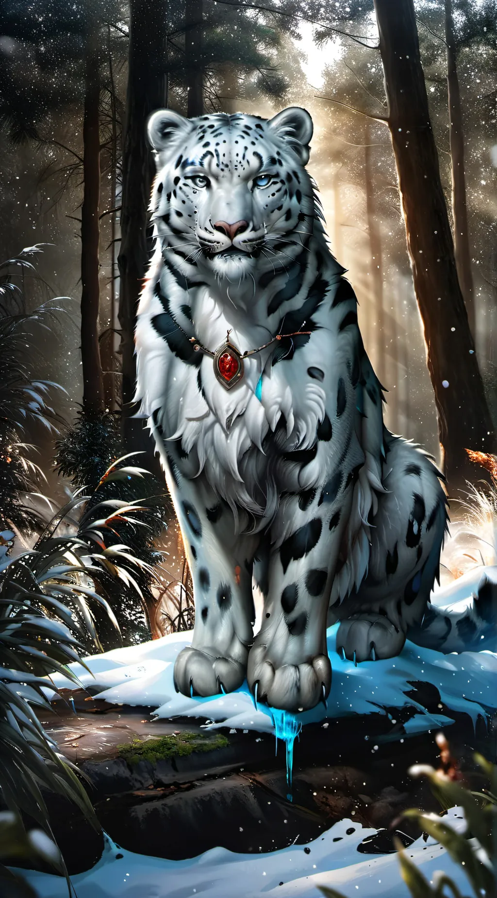 ai character: 《pet shop》 background