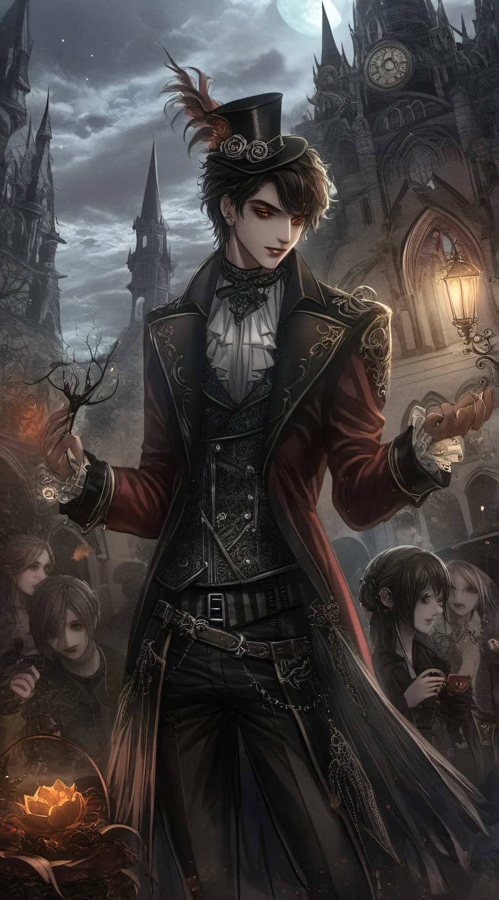 ai character: brooo background