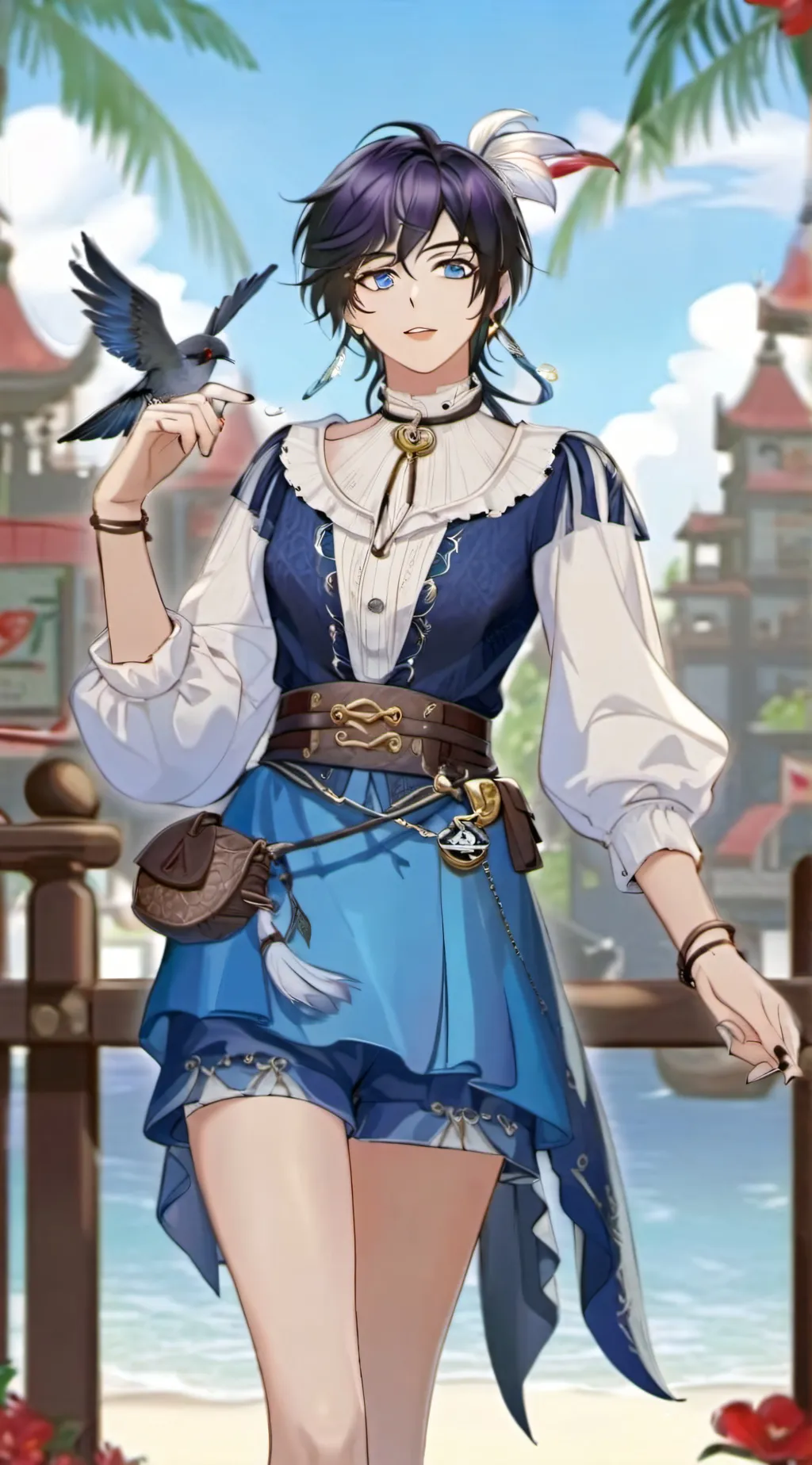 ai character: Ezra background