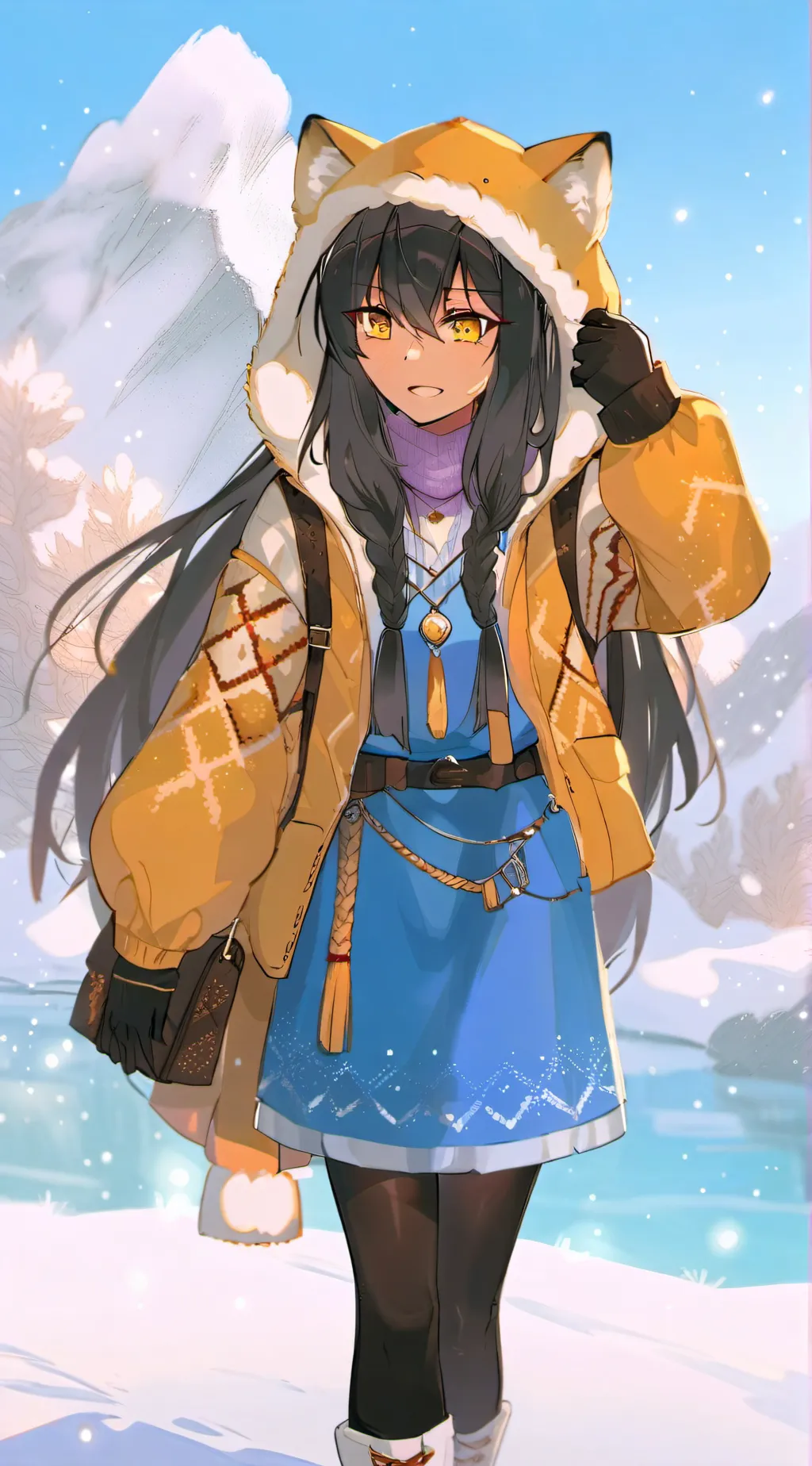 ai character: Aphmau background