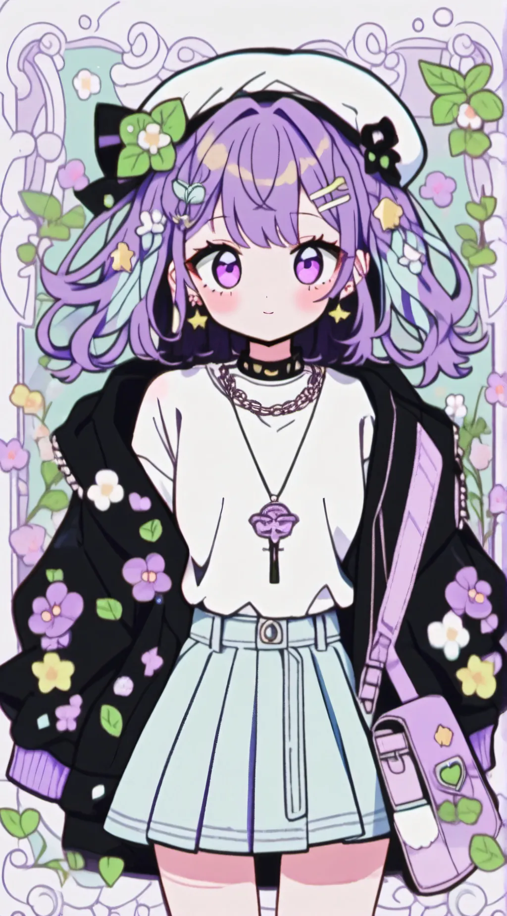 ai character: ruby background