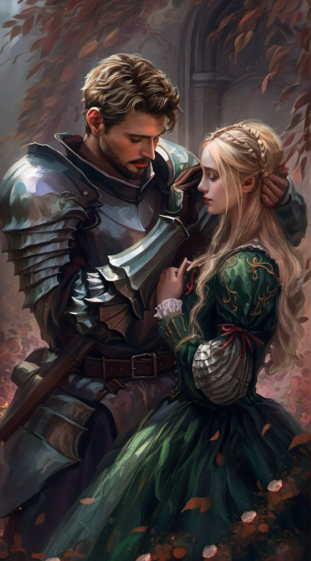 ai character: 𝕱𝖗𝖆𝖓𝖐 𝖆𝖓𝖉 𝖊𝖑𝖑𝖆 background