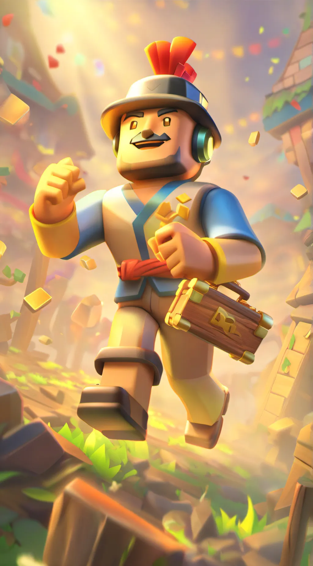 ai character: Roblox background