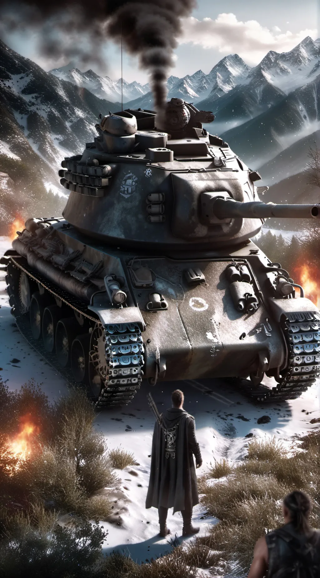 ai character: Tank background
