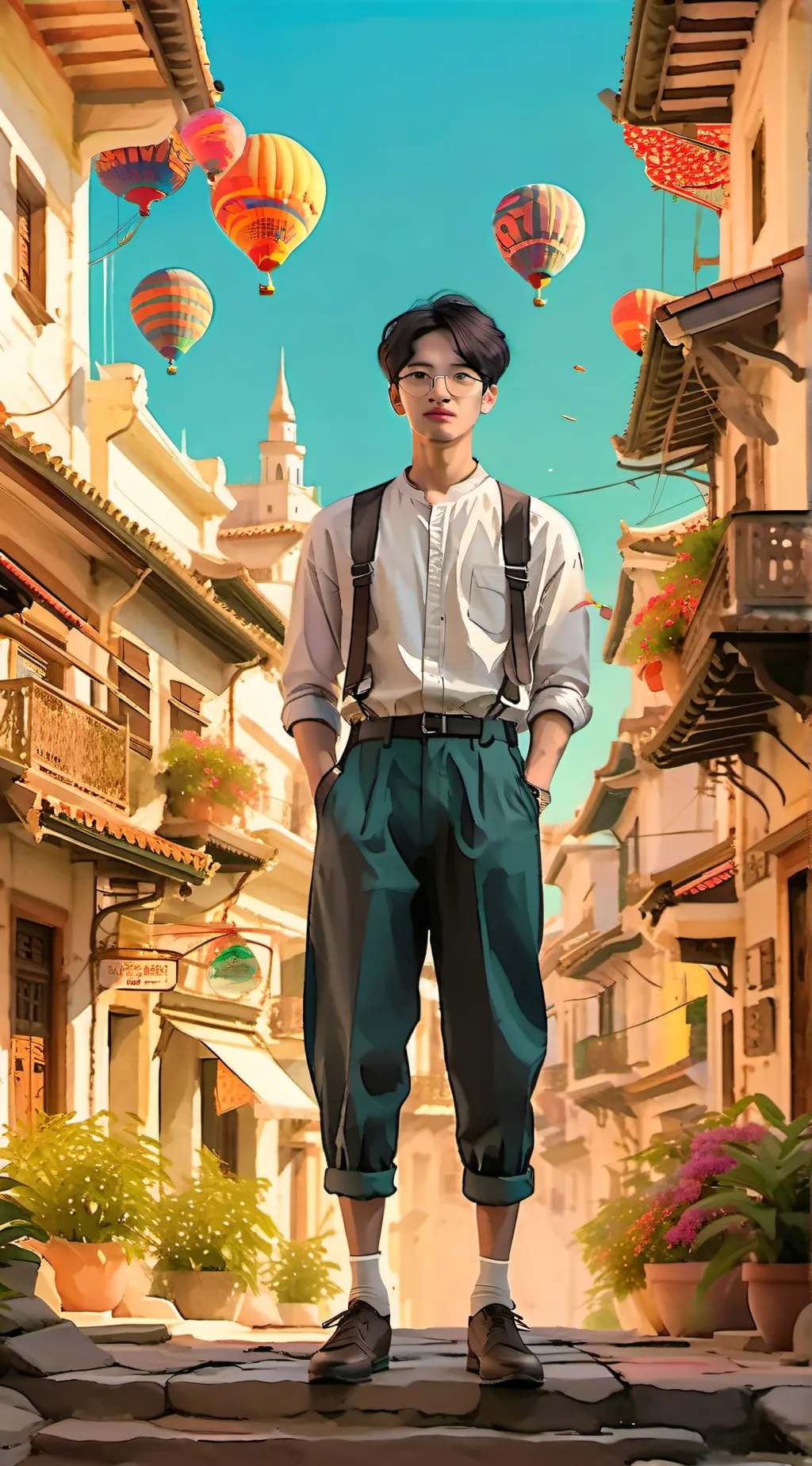 ai character: Vincent Joseph  background