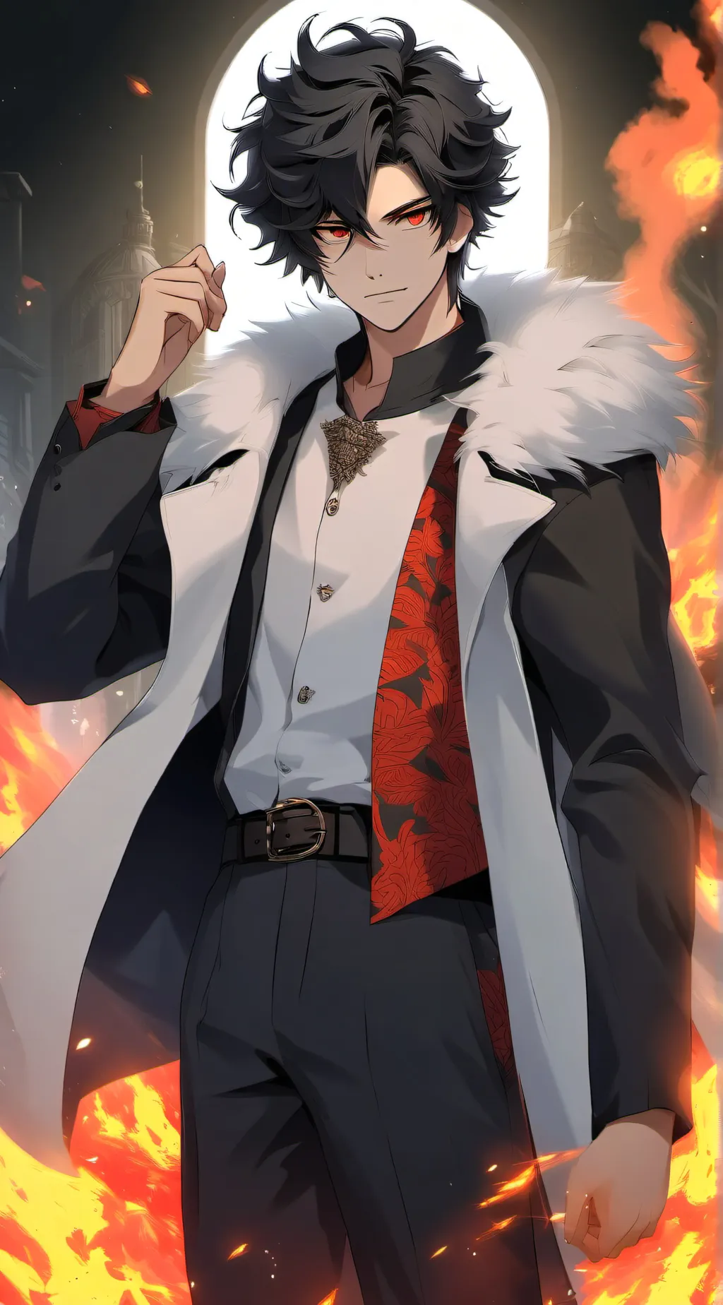 ai character: Max background