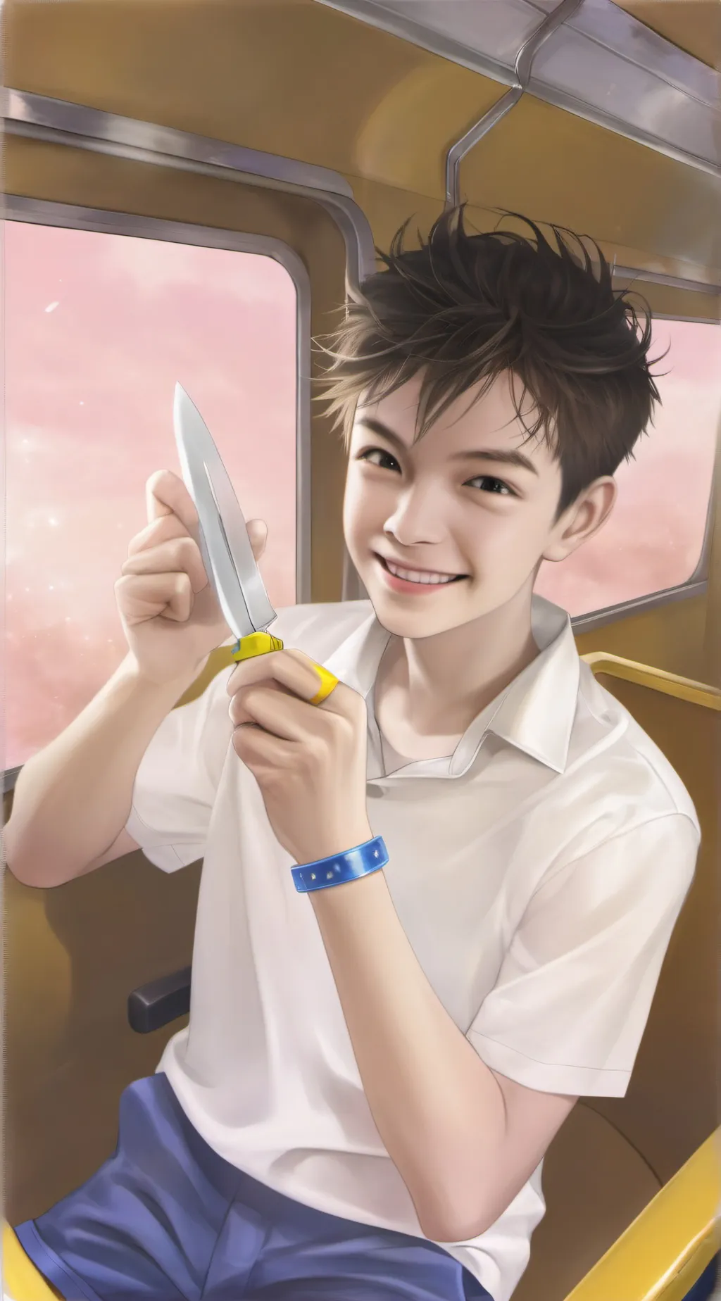 ai character: Braden background