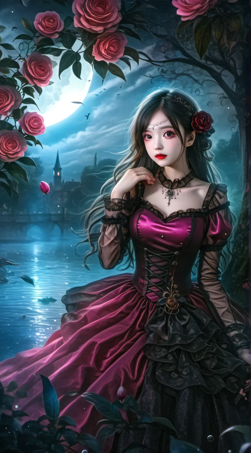 ai character: Ashlyn  background