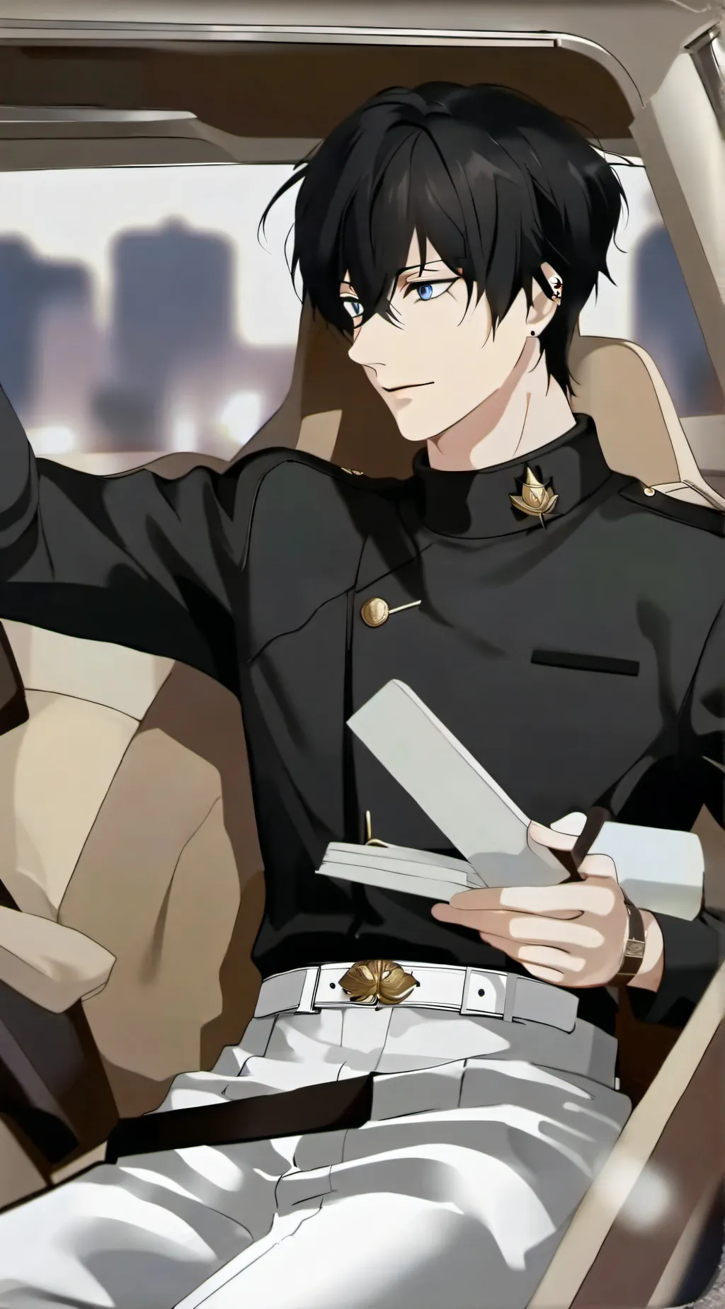 ai character: ★bintang★ background