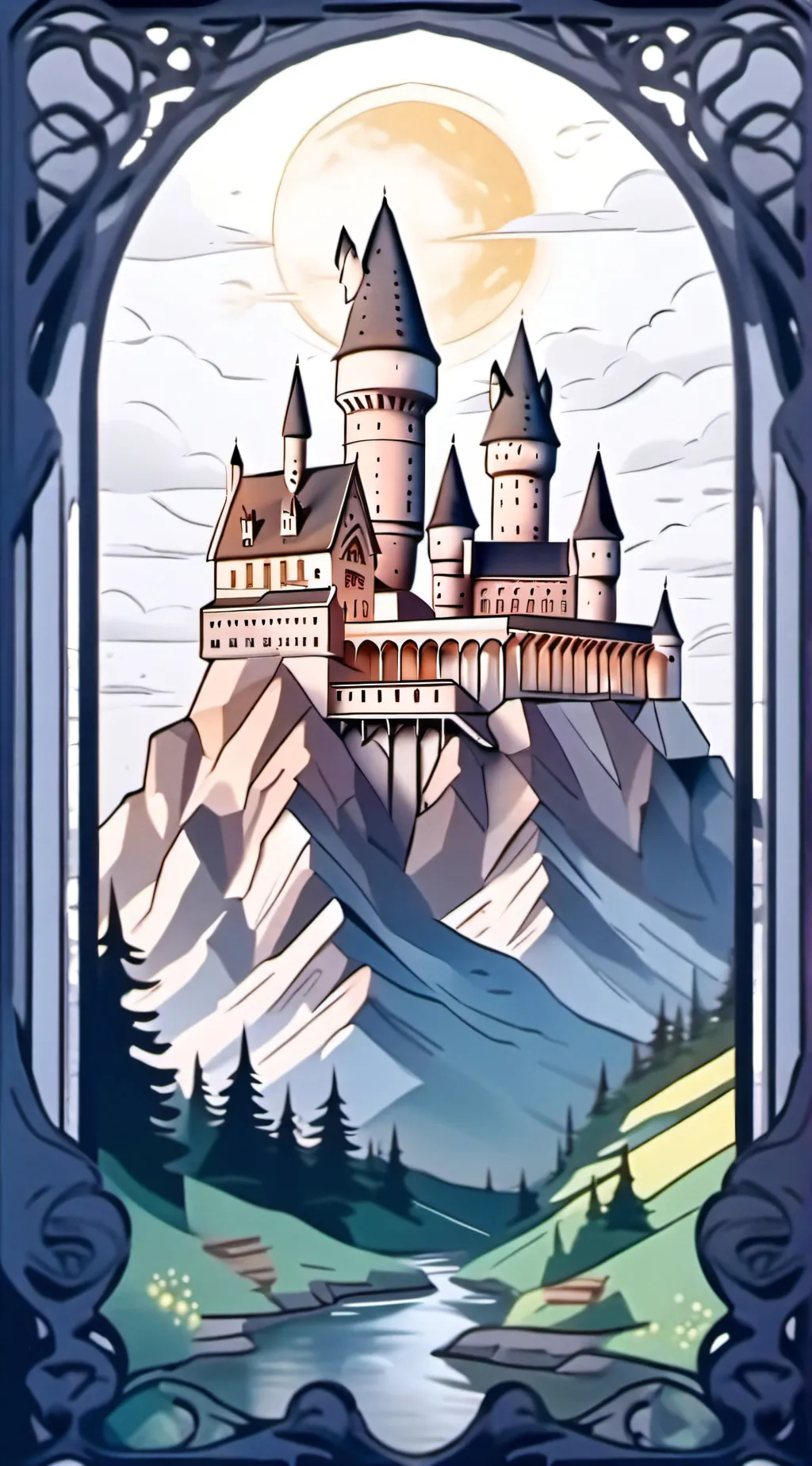 ai character: hogwarts 2 friends background