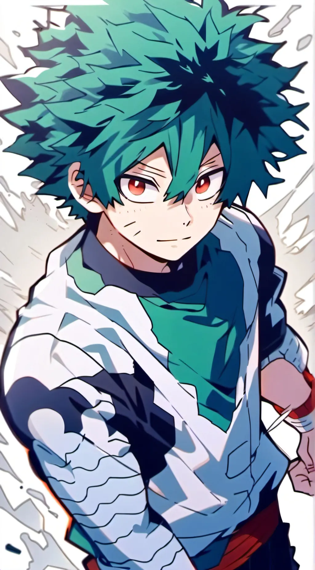 ai character: Deku background