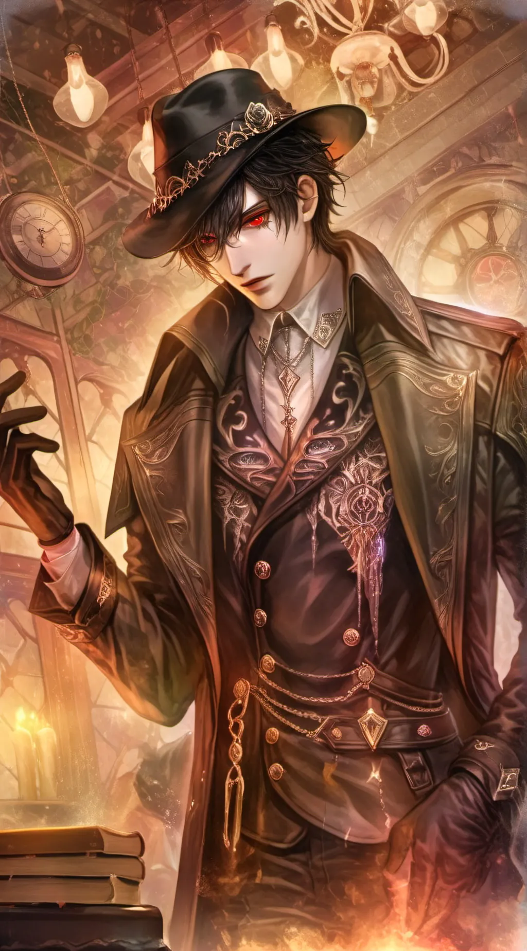 ai character: Arthur Rose background