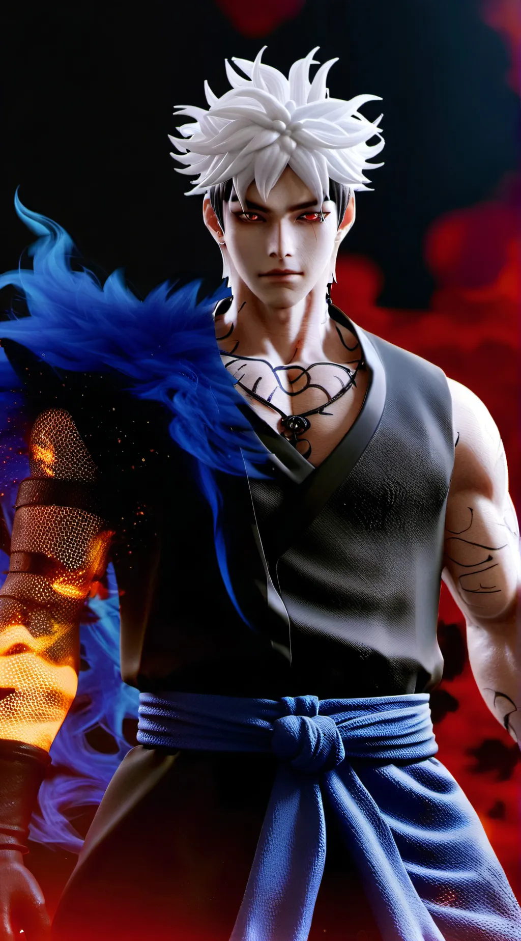 ai character: sukuna  background