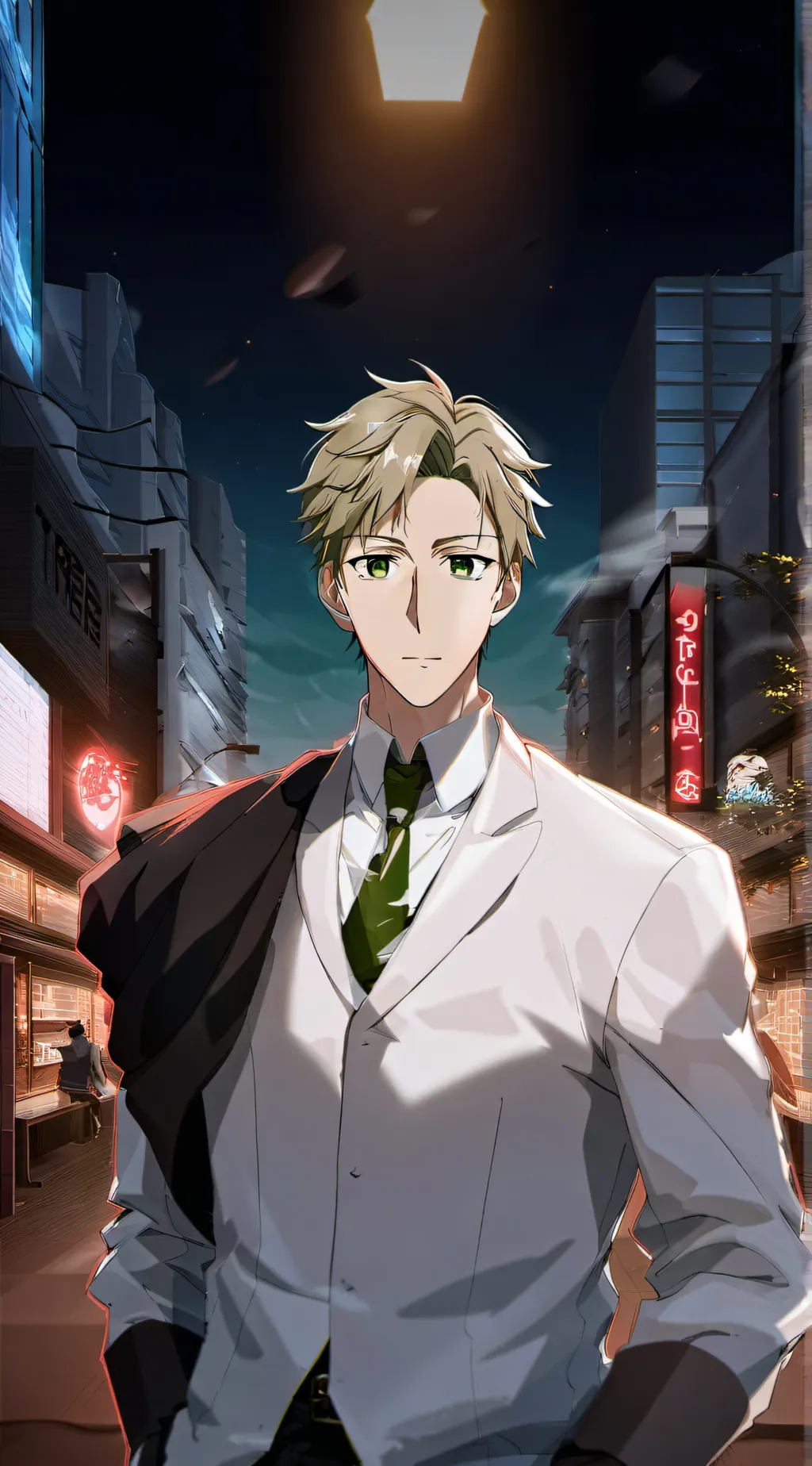 ai character: Loid forger background