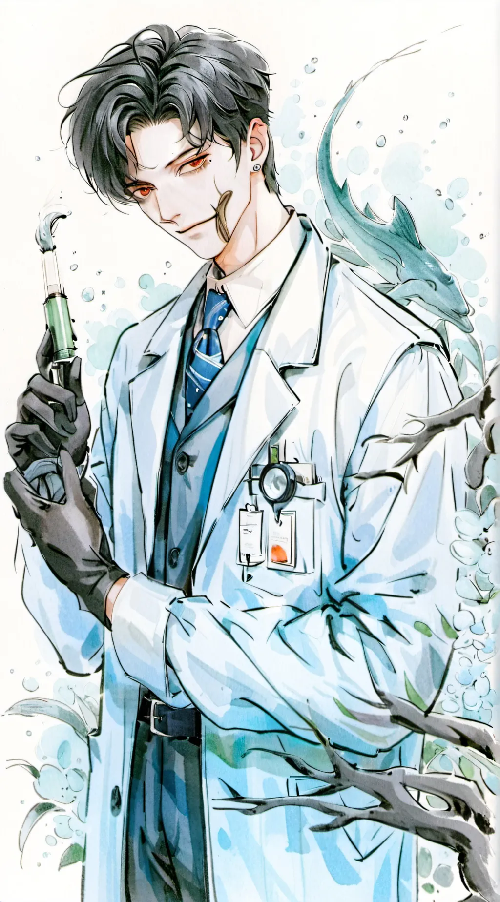 ai character: scientist background