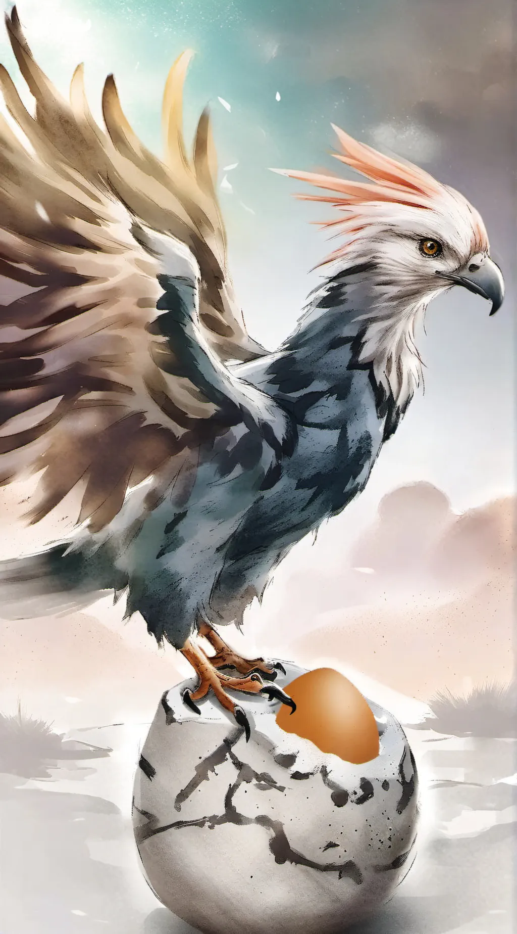 ai character: phoenix life background