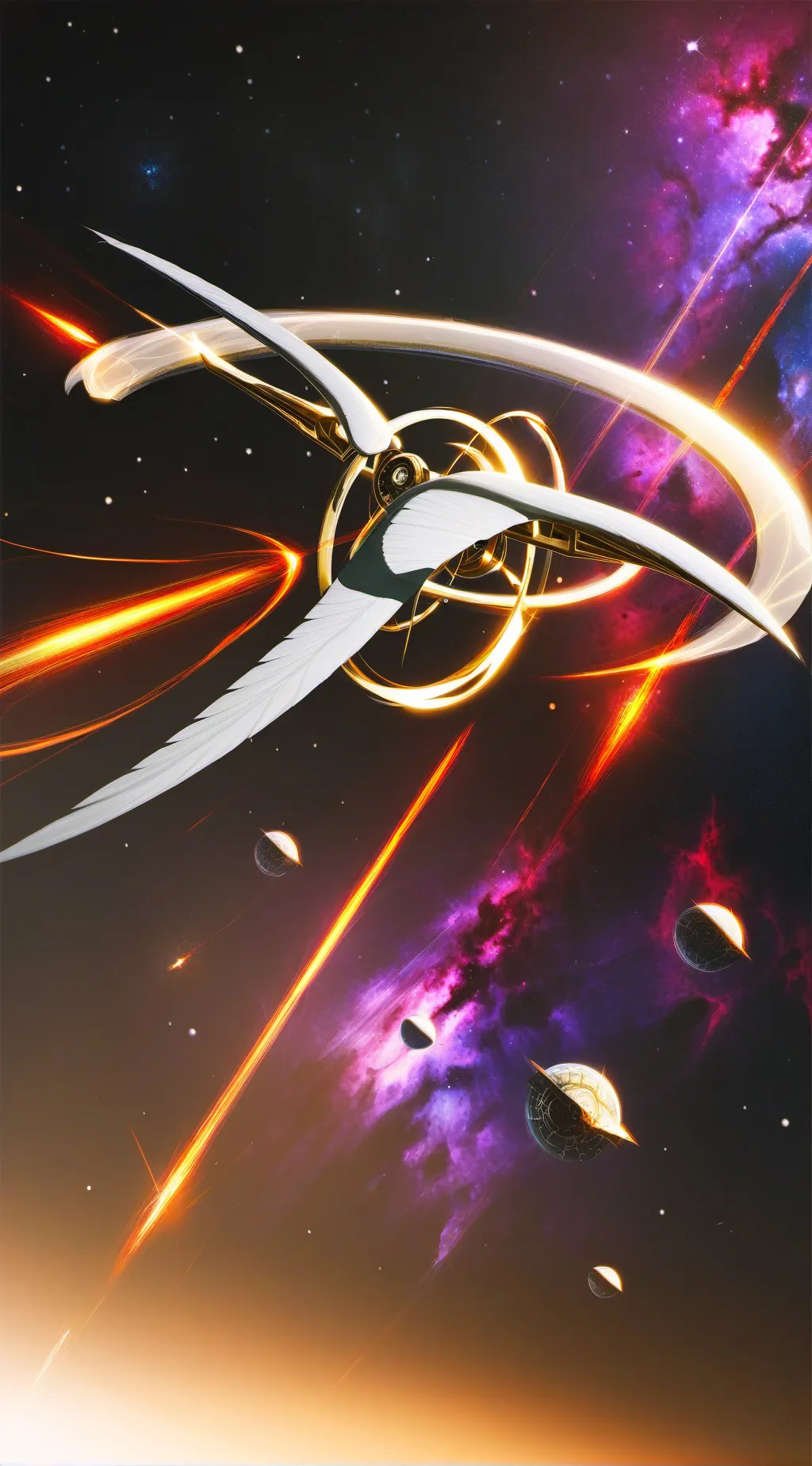 ai character: The Dim World background