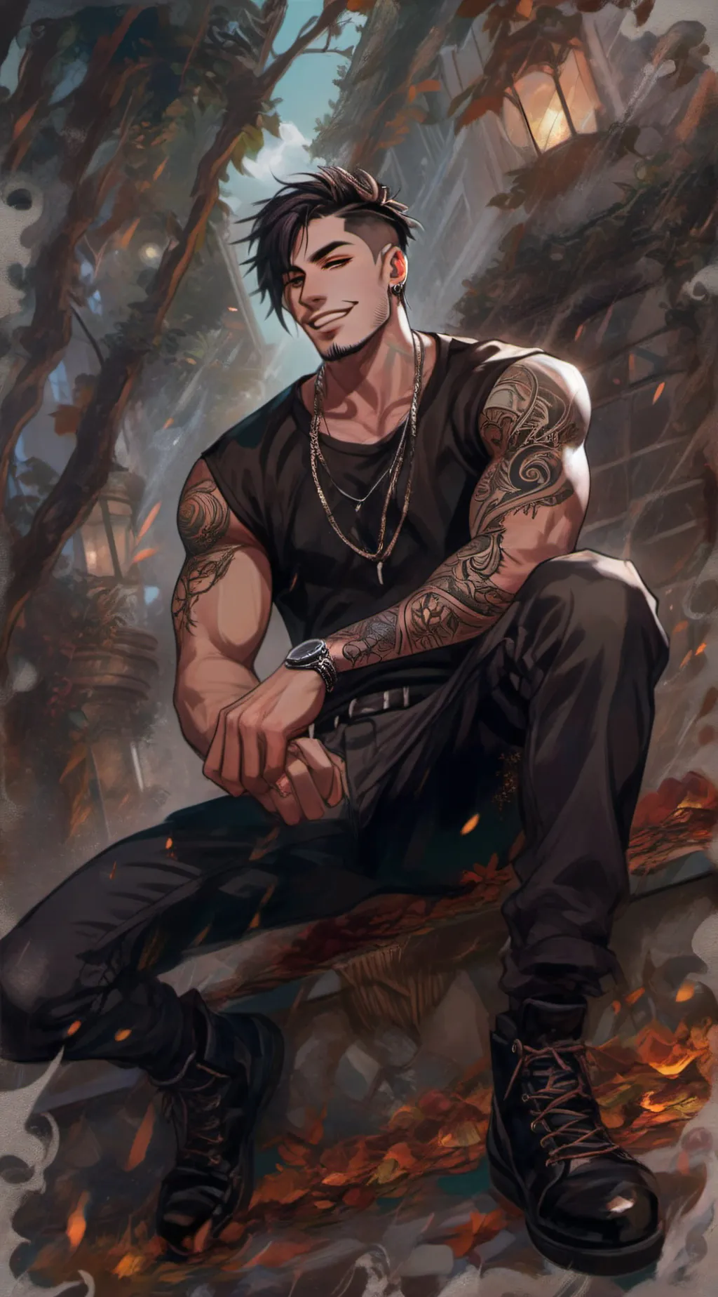 ai character: Lexor Dwill background