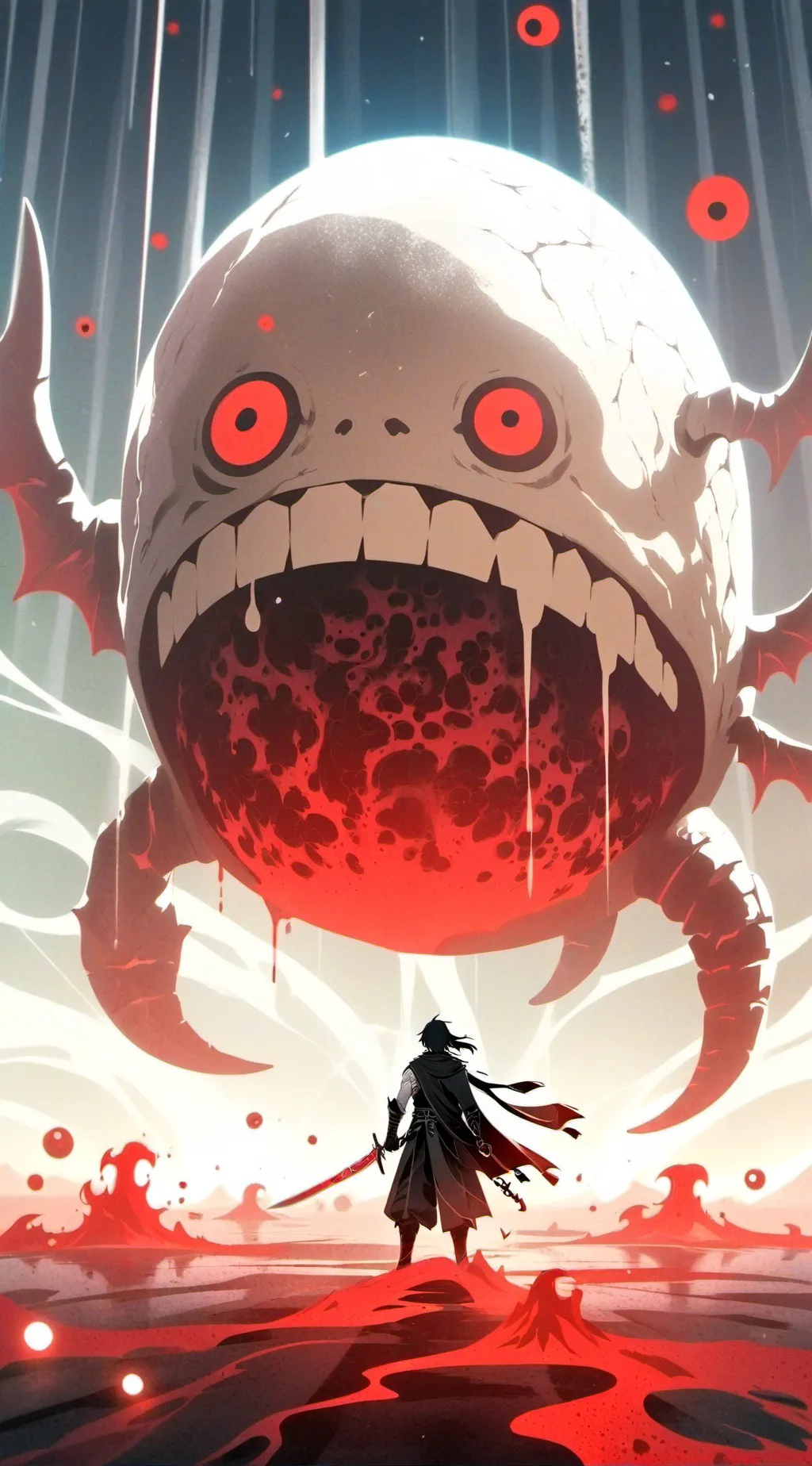 ai character: giggle  background