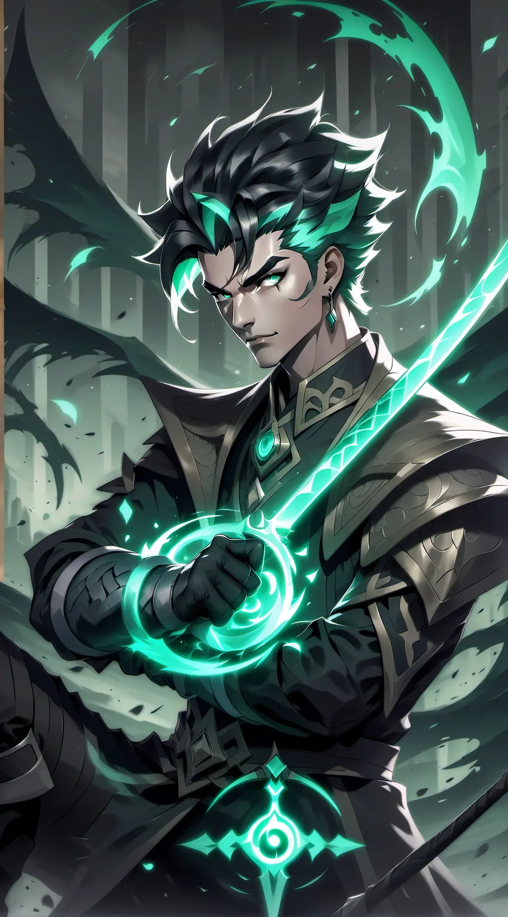 ai character: Max background