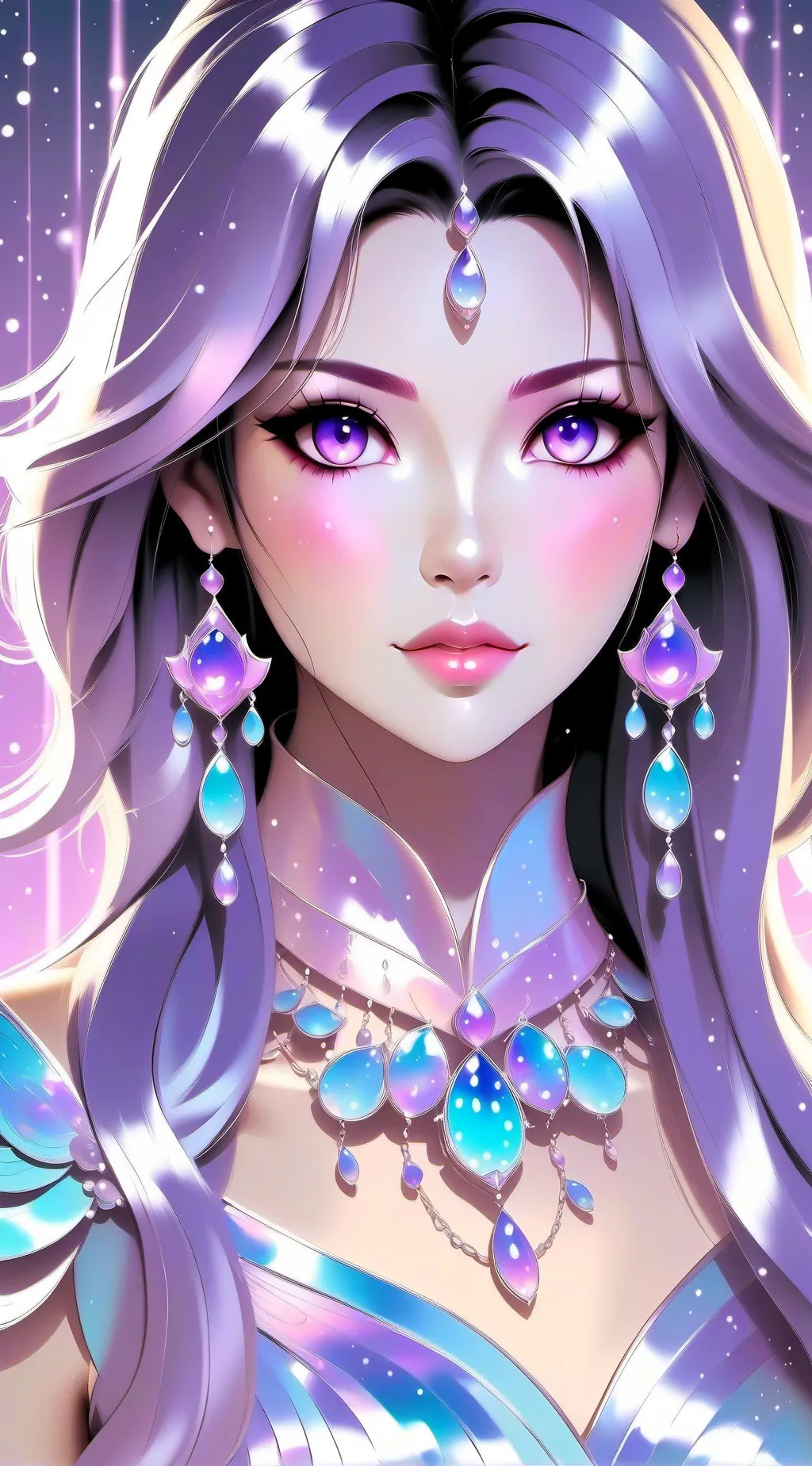 ai character: Aurora Skye background