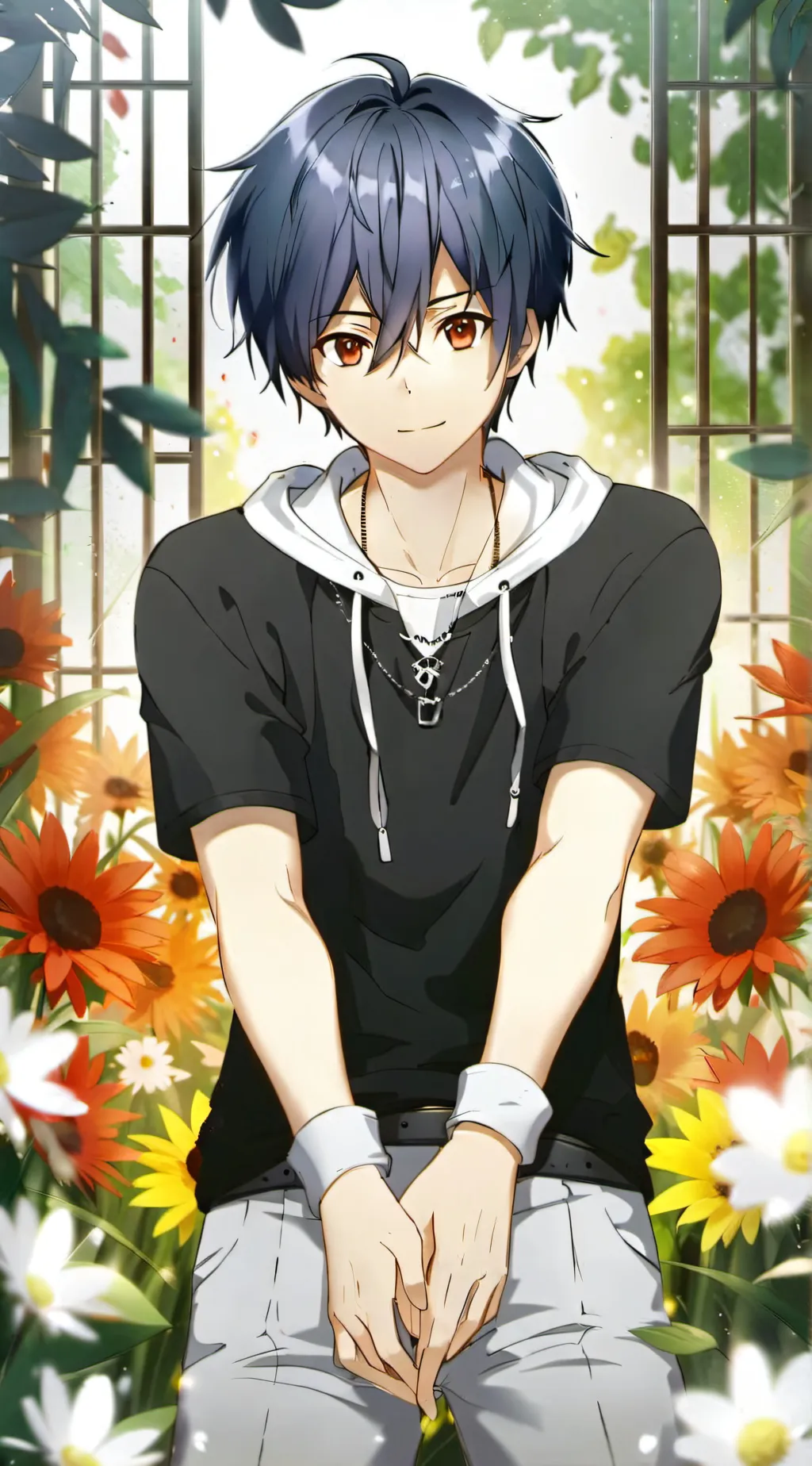 ai character: Kirito SAO background