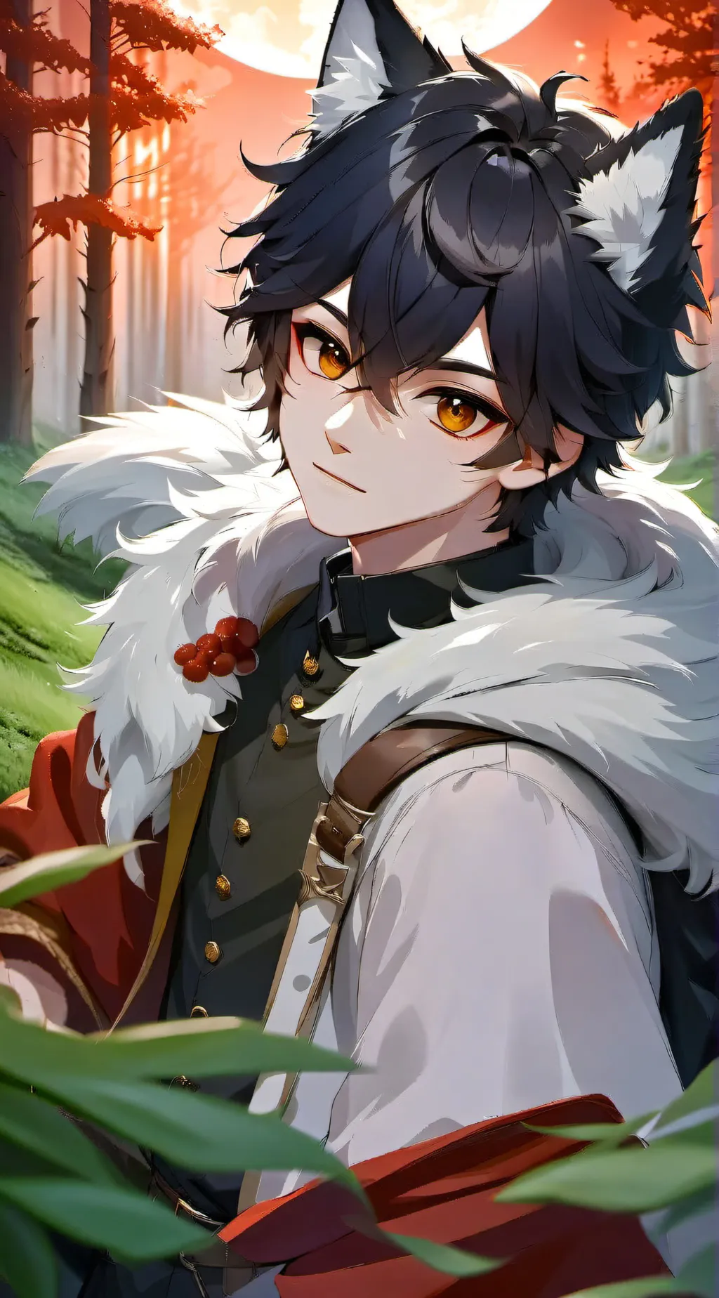 ai character: Lupin background