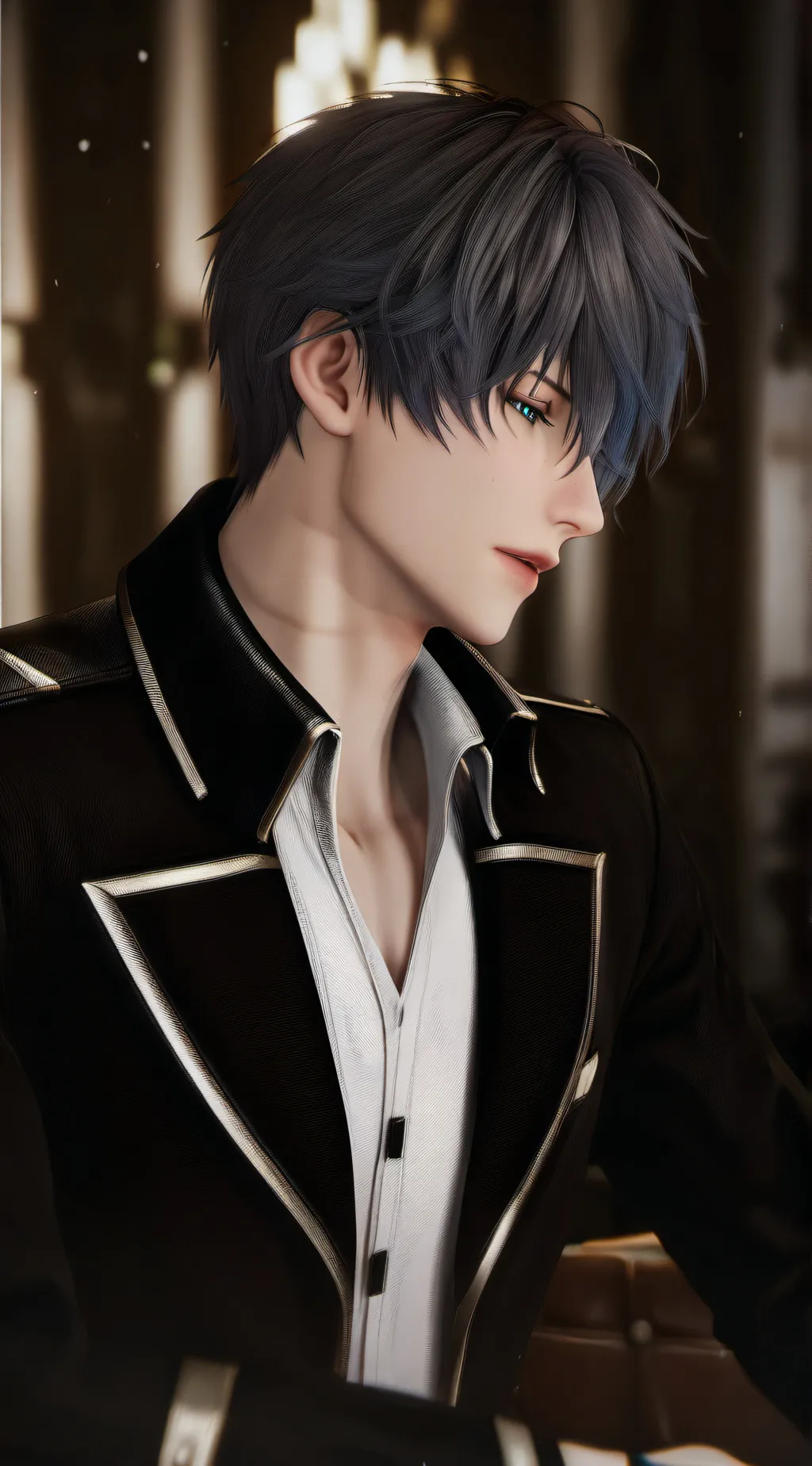 ai character: Evan Blake background