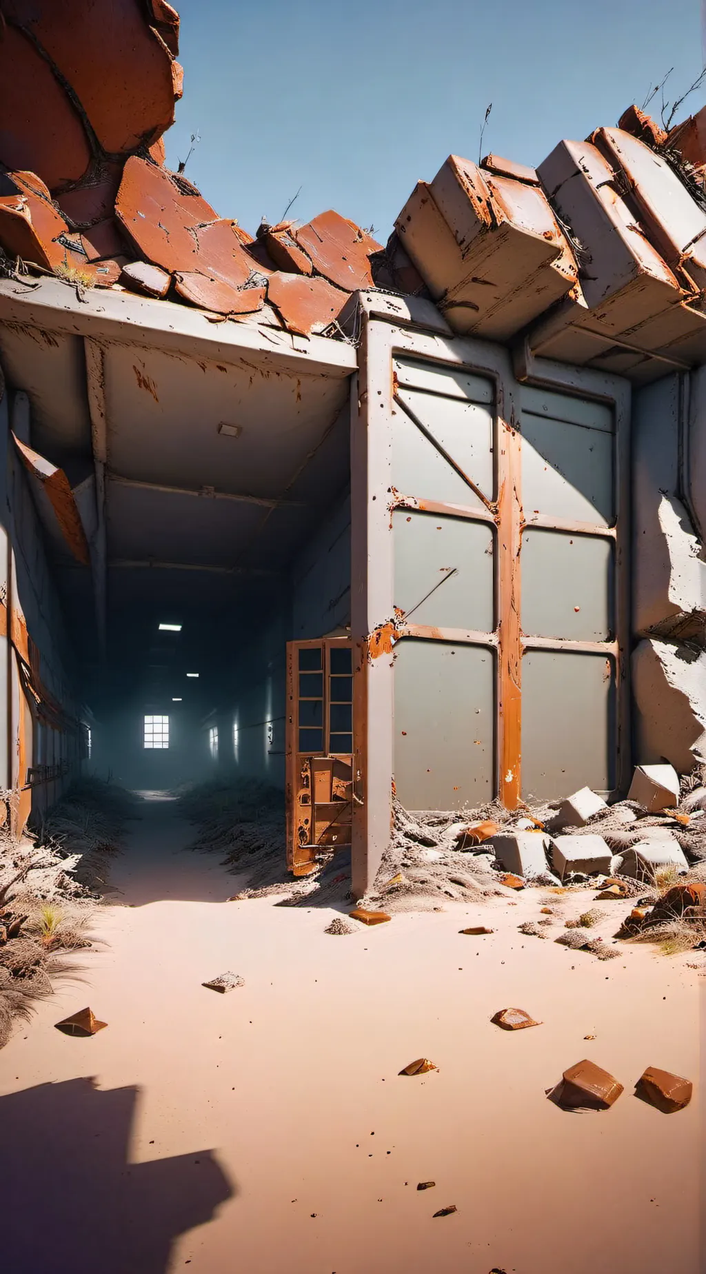 ai character: The Roped Walker background