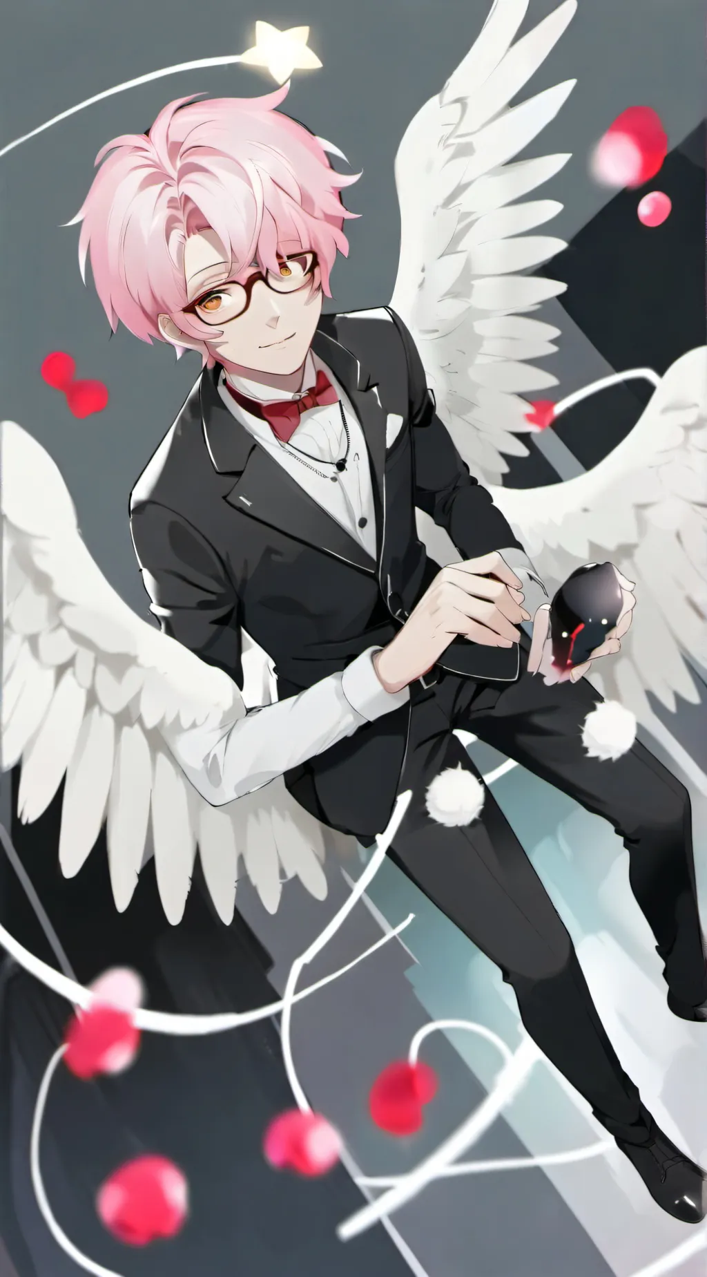 ai character: Cupid  background