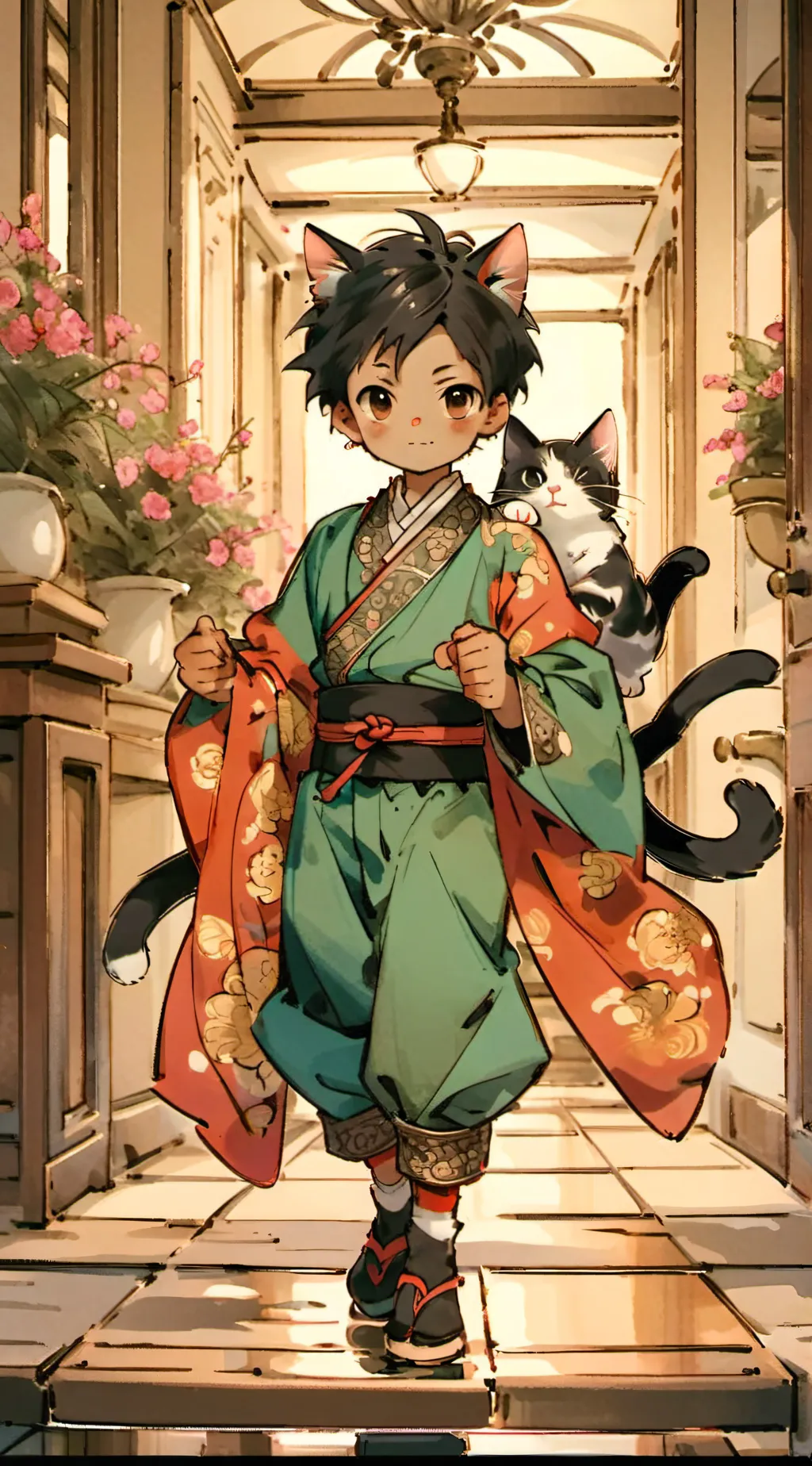 ai character: Yami background