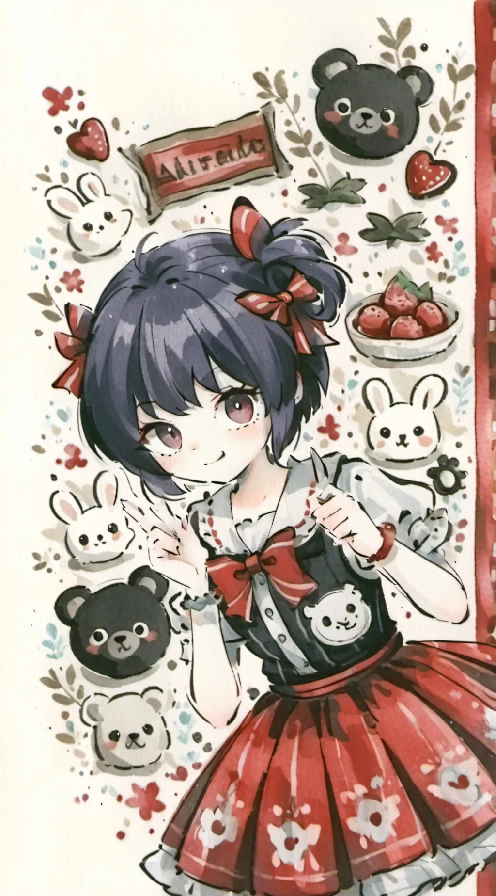 ai character: A killer bully background