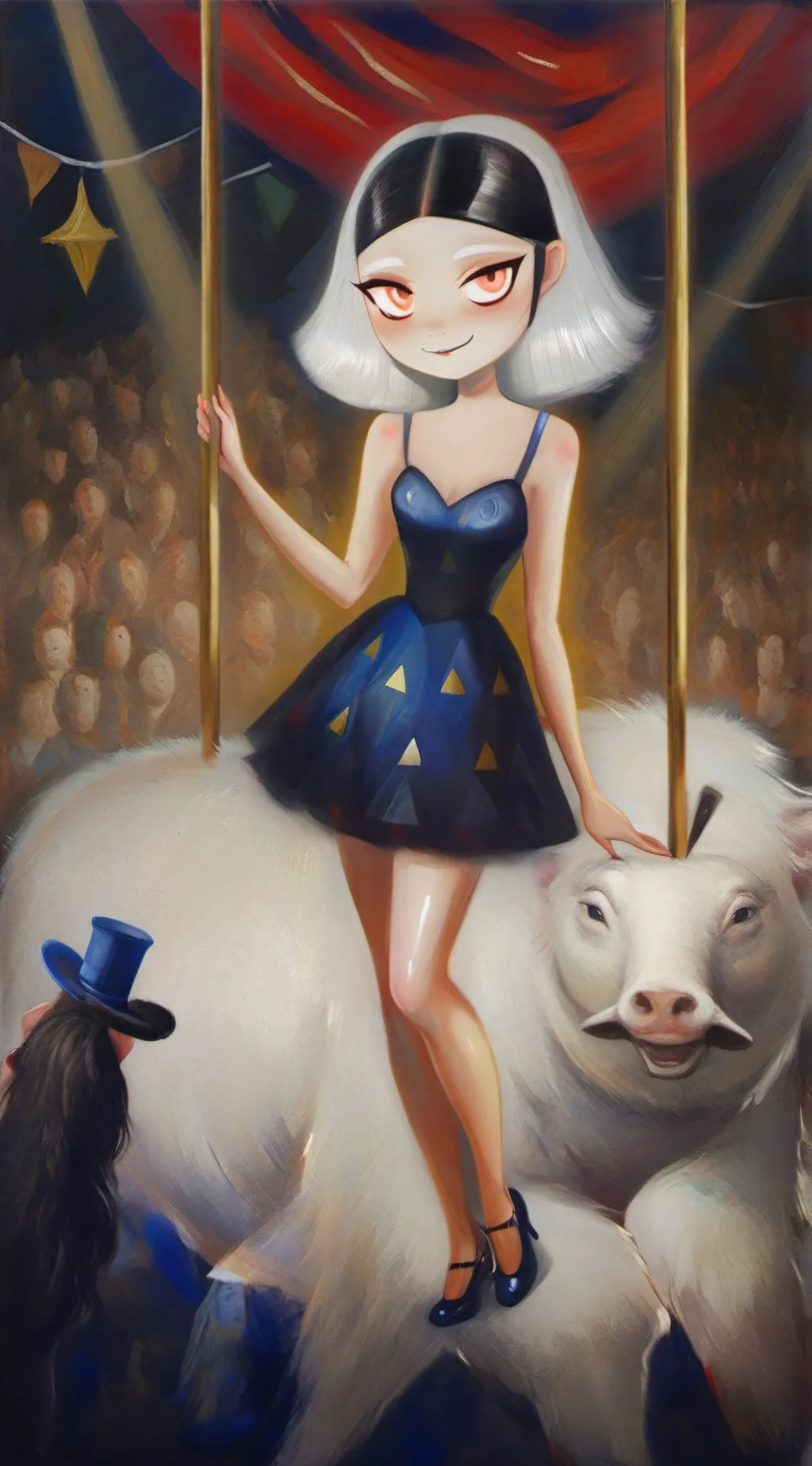 ai character: tadc  background