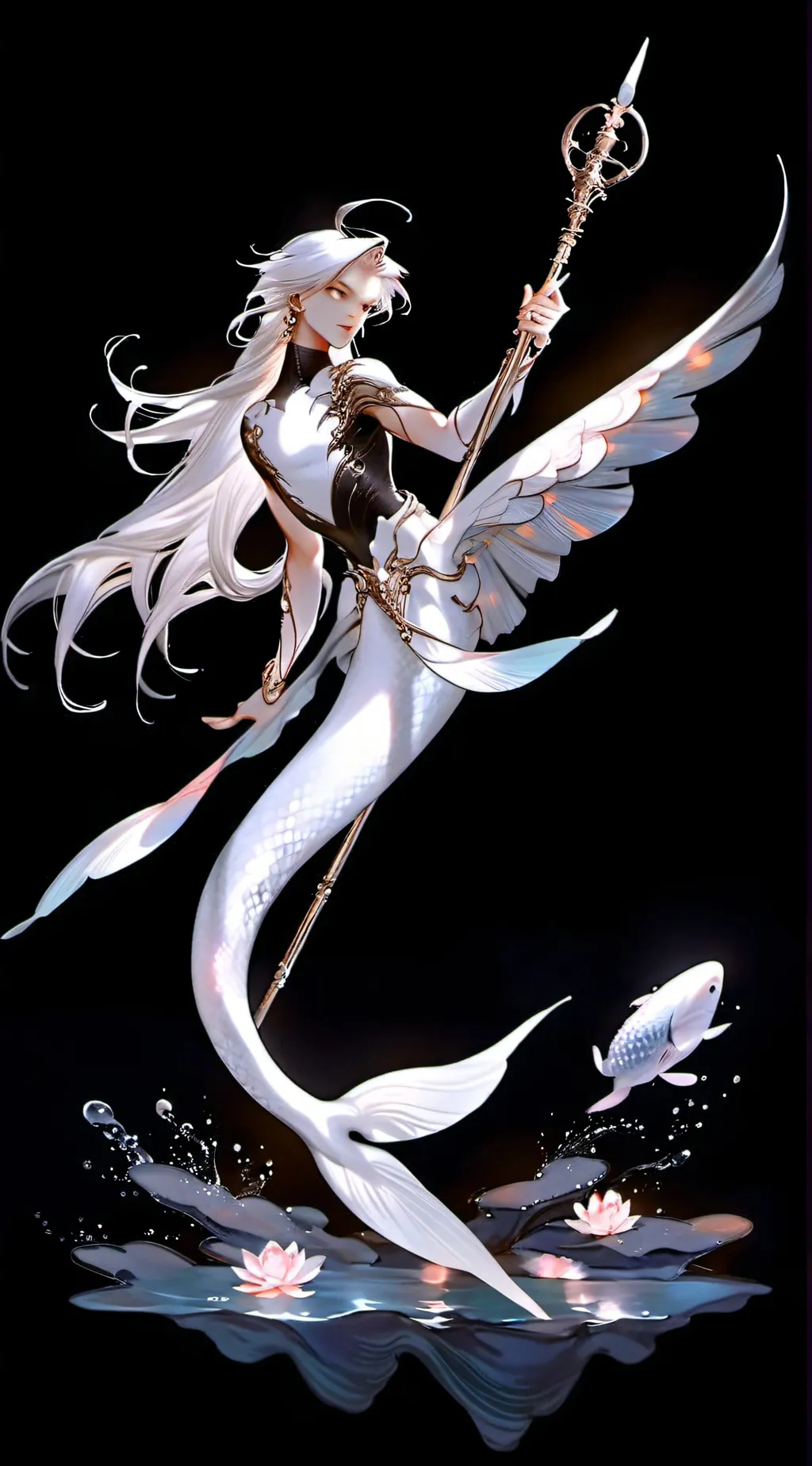 ai character: lunar background