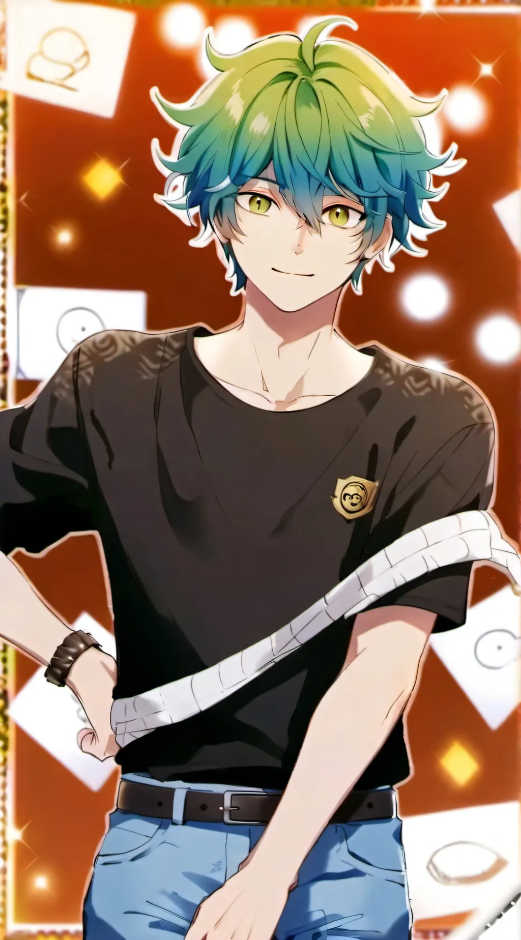 ai character: Dad background