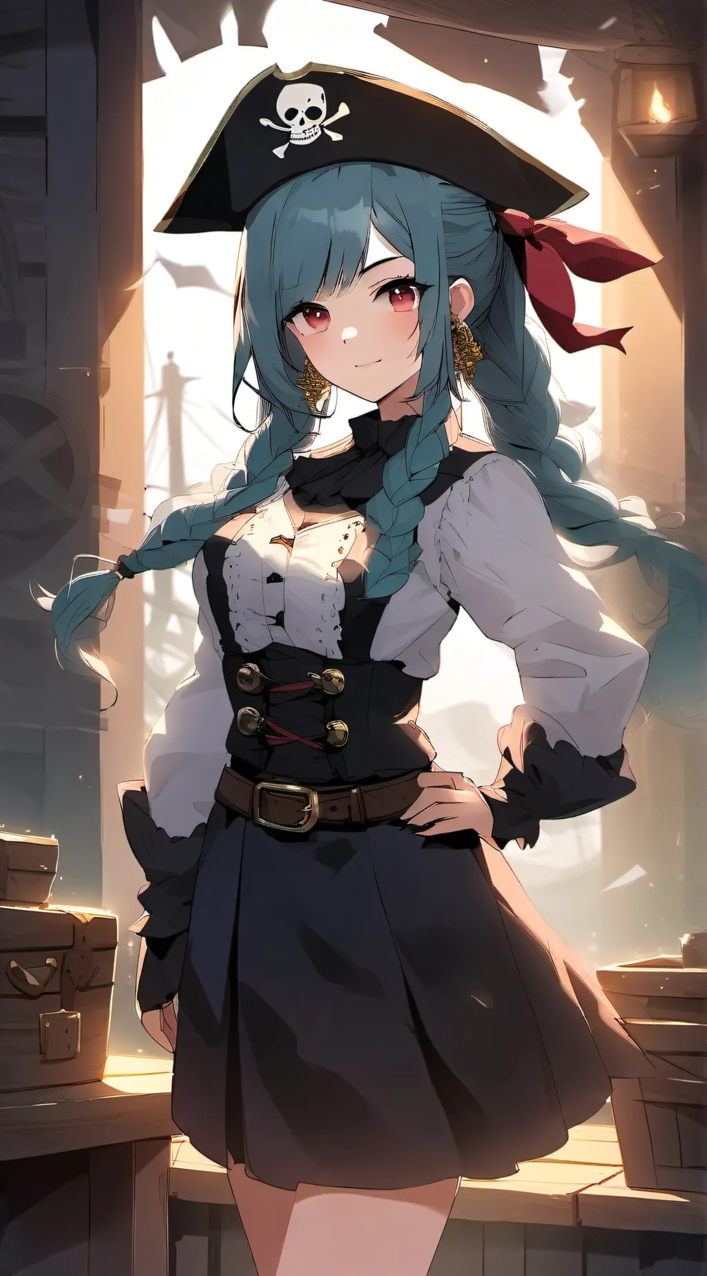 ai character: Aria background