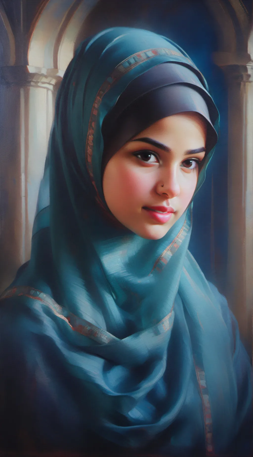 ai character: ^Medina^ background