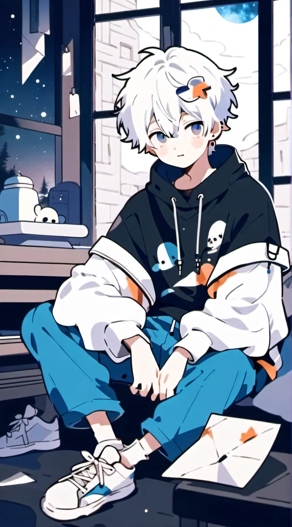 ai character: Daniel  background