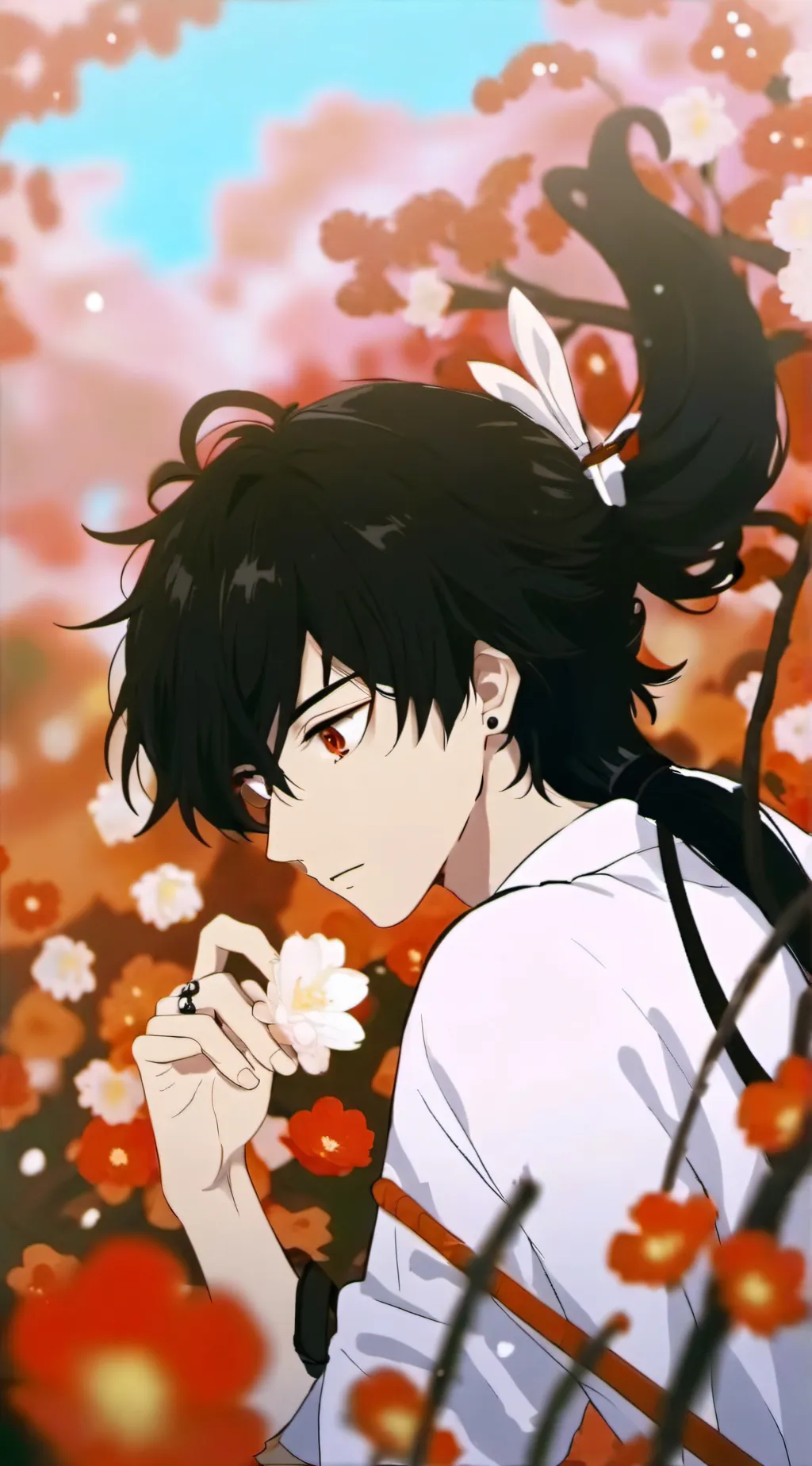 ai character: one piece in 2024 background