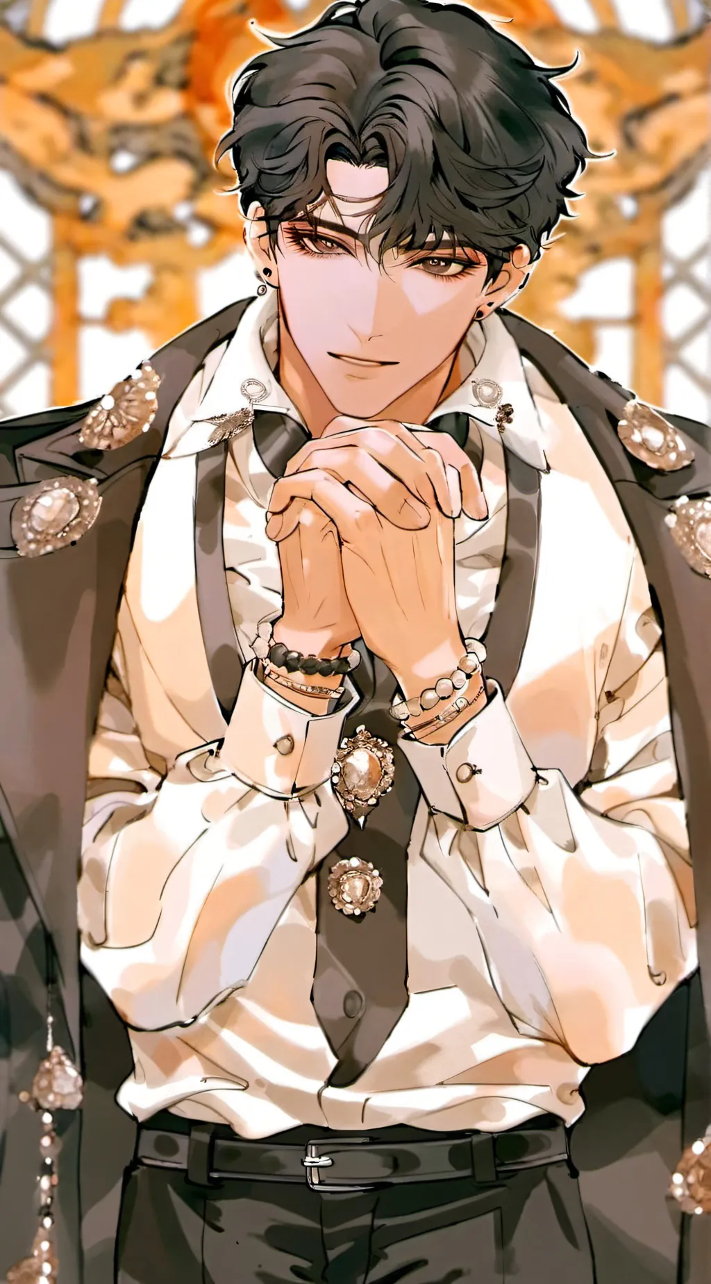 ai character: -leo★ background