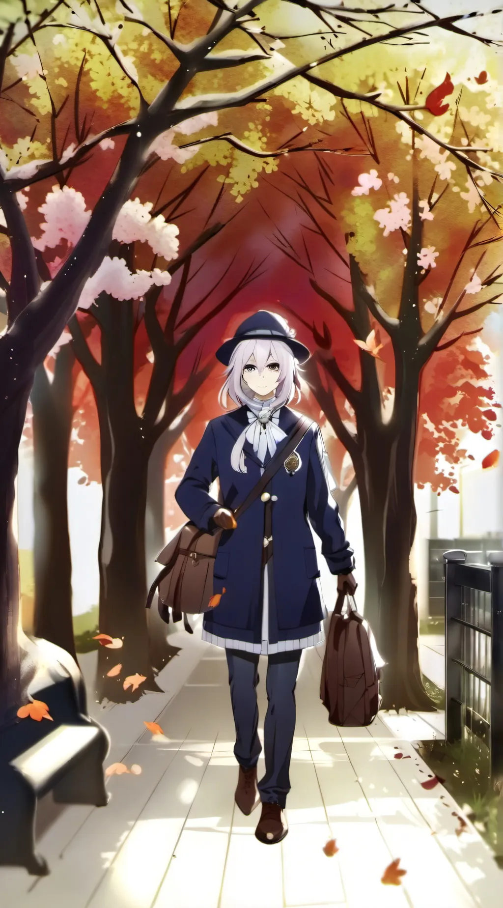 ai character: Naruto  background