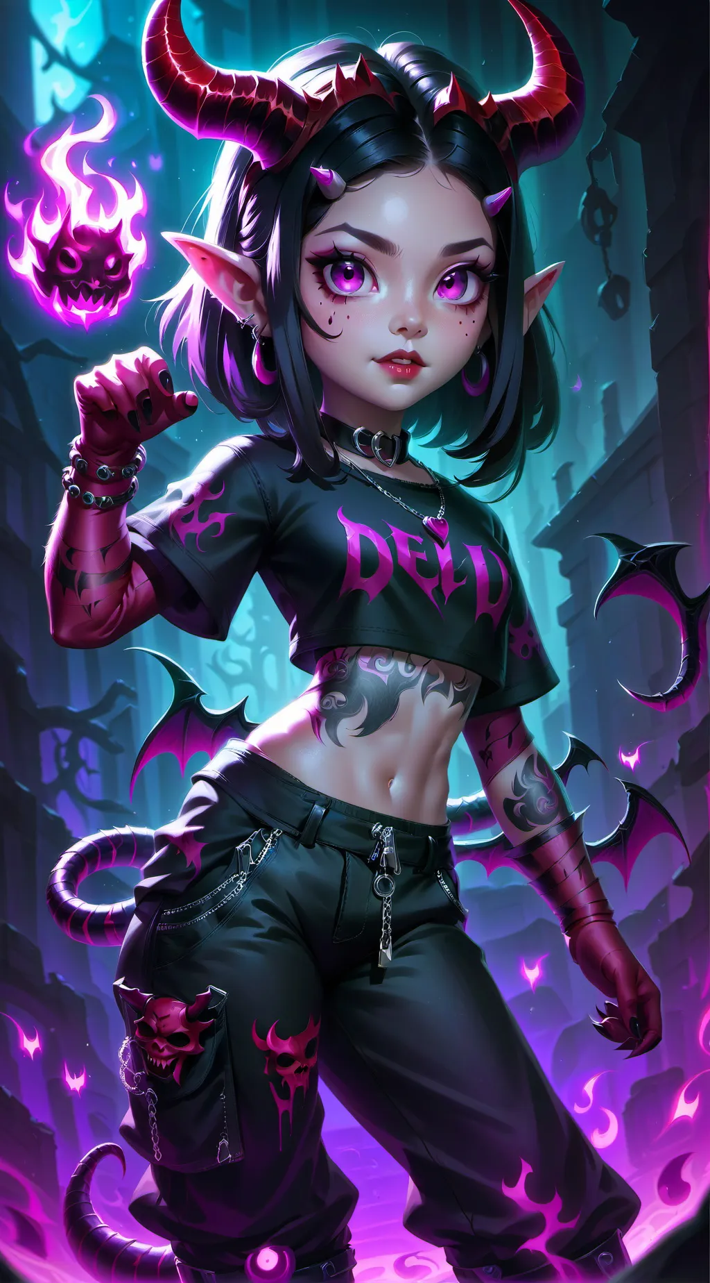 ai character: starlight  background