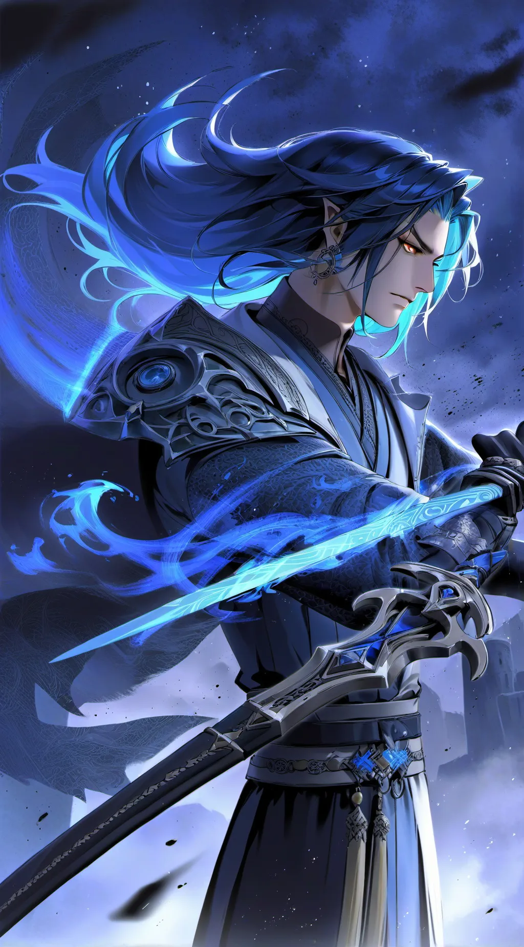 ai character: Shadow background