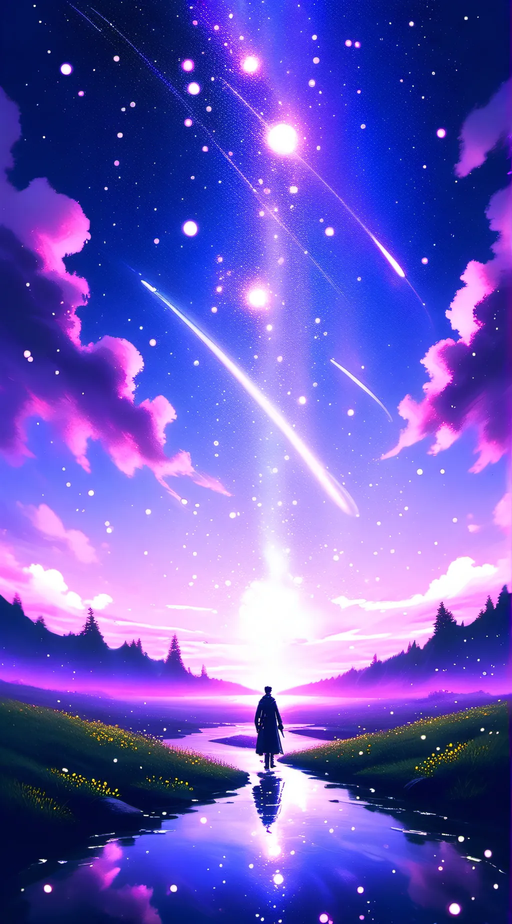 ai character: Galaxy🌠🌑🌕🌌 background